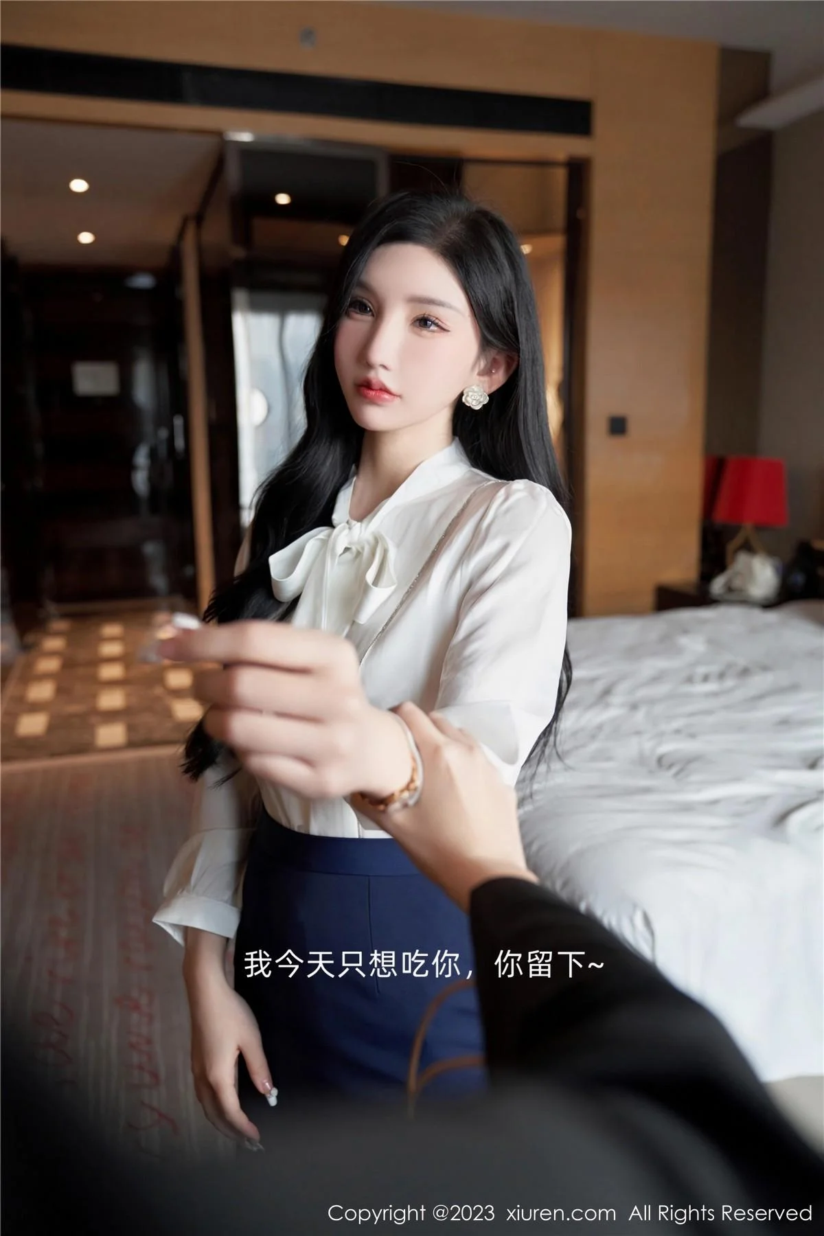 周于希Sally办公室秘密主题性感内衣配超薄黑丝极致魅惑写真 第 22 张