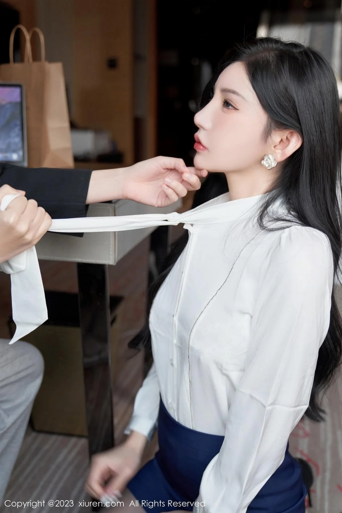周于希Sally办公室秘密主题性感内衣配超薄黑丝极致魅惑写真 第 26 张