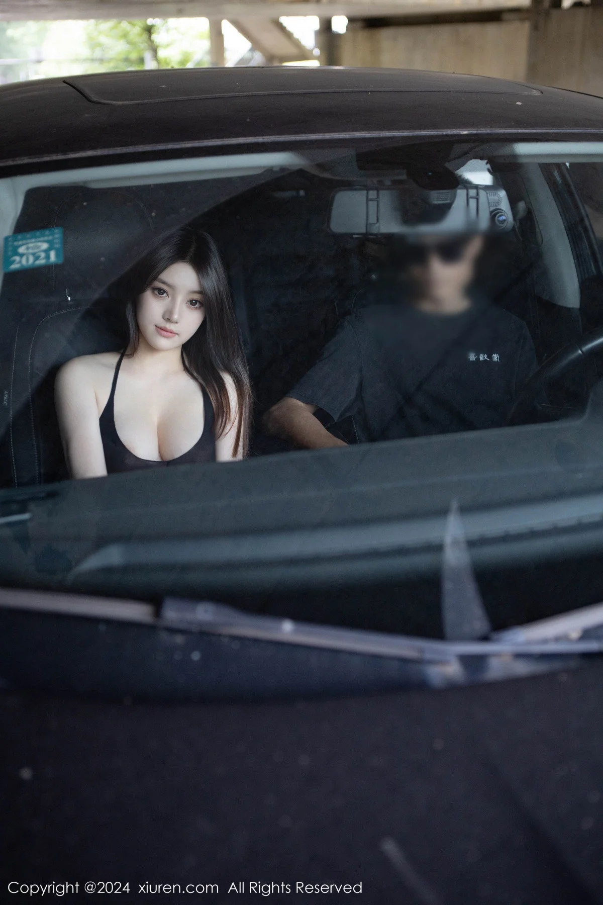 豆瓣酱车内场景性感薄透连体黑丝秀丰满身材惹火绝美写真 第 100 张