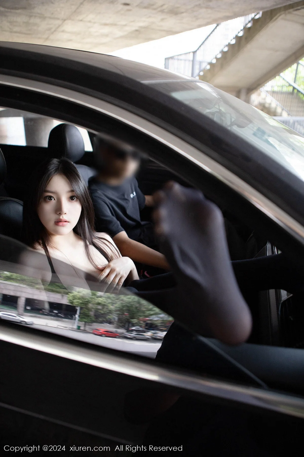 豆瓣酱车内场景性感薄透连体黑丝秀丰满身材惹火绝美写真 第 113 张