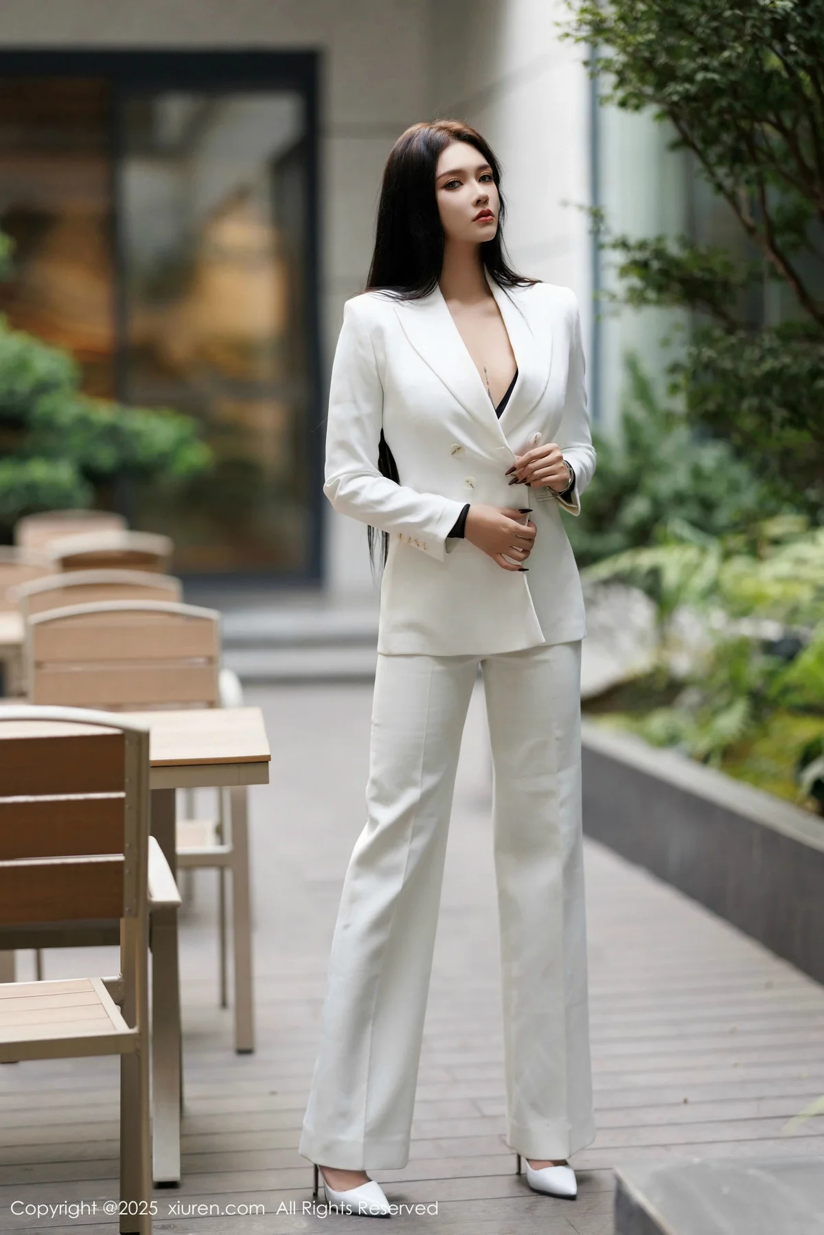 娜比性感黑色情趣内衣配黑丝吊袜秀凹凸身材完美绝美写真 第 1 张