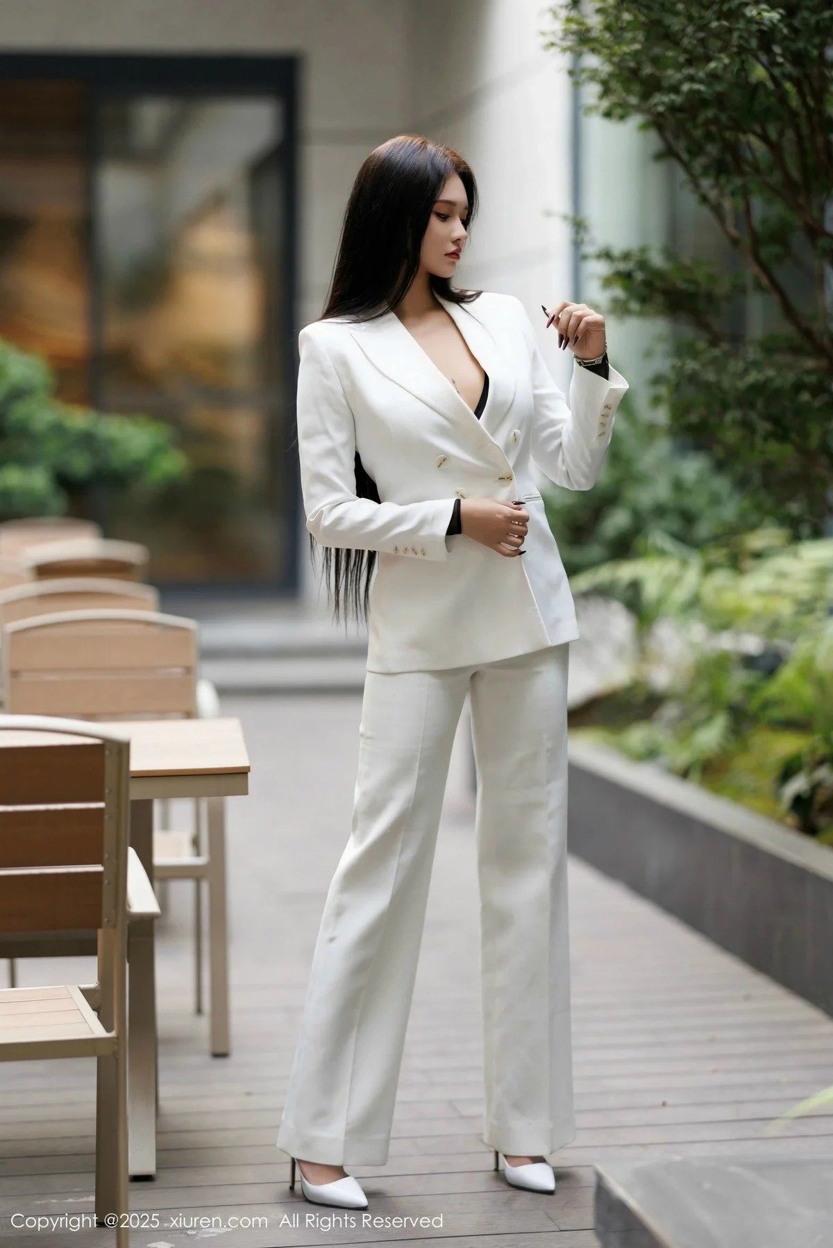 娜比性感黑色情趣内衣配黑丝吊袜秀凹凸身材完美绝美写真 第 2 张