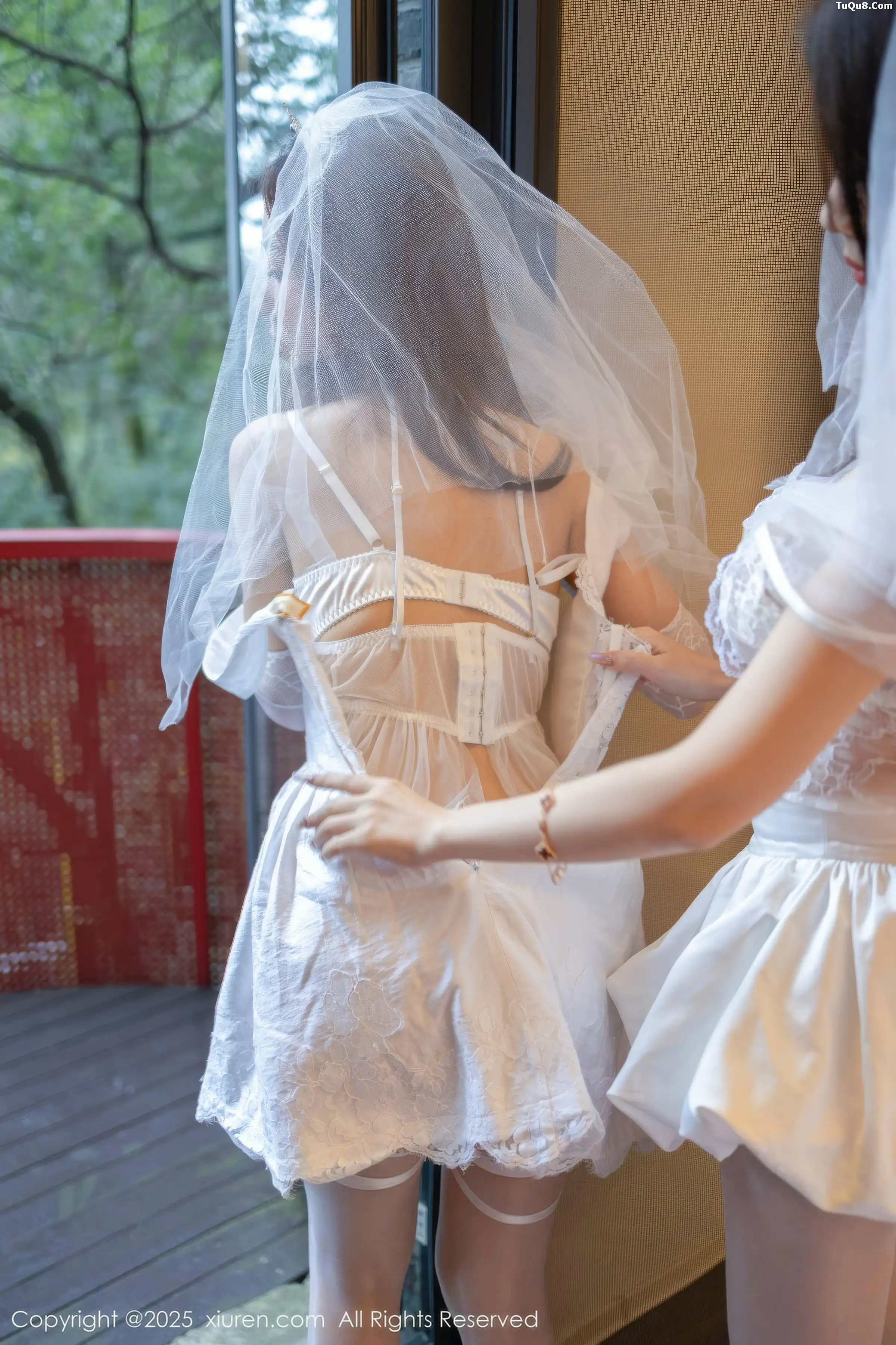 合集Twins-桃之夭夭性感姐妹花白色蕾丝婚纱迷人绝美写真 第 43 张