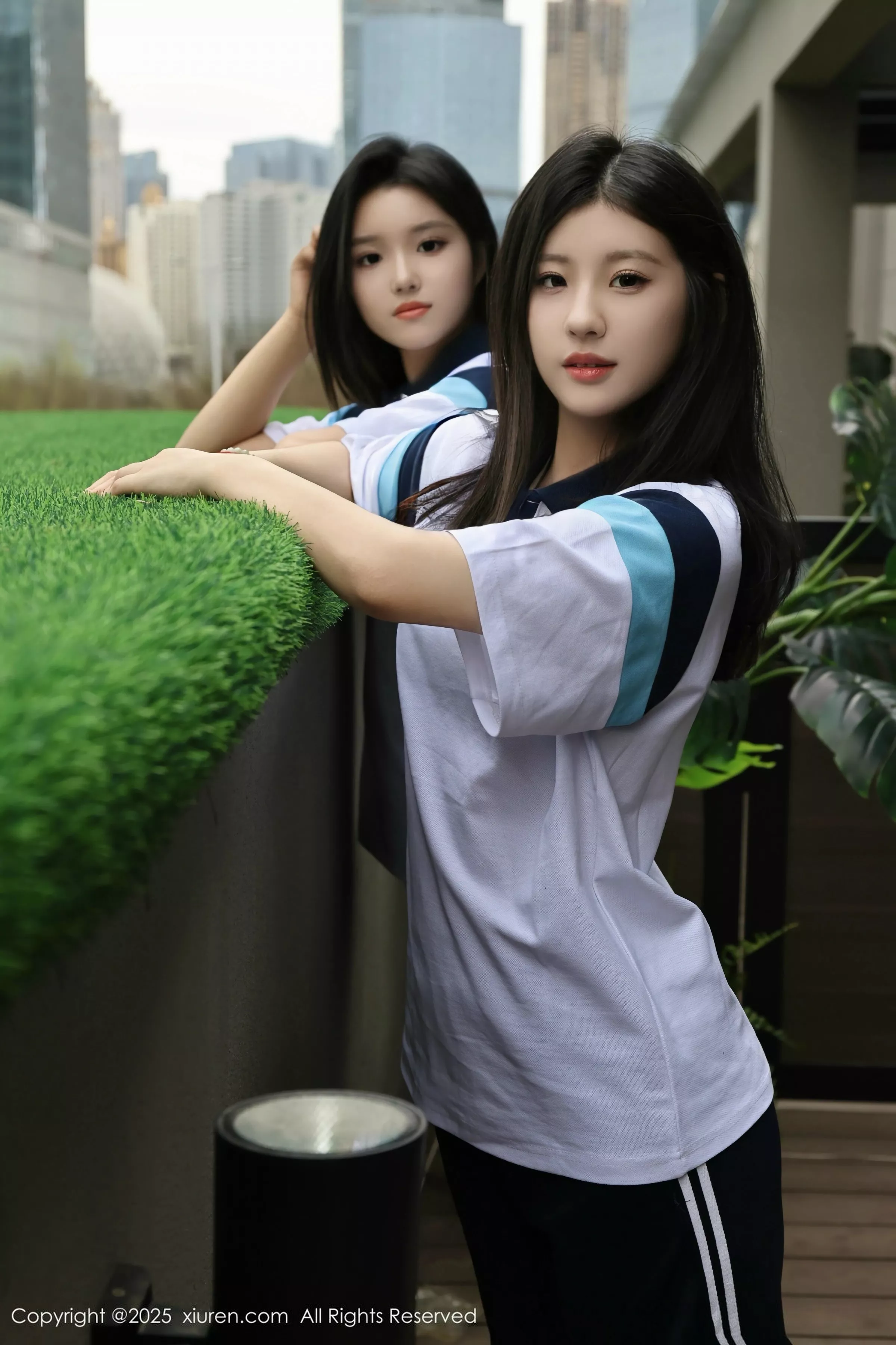 合集美女小芭乐性感蓝色校服露白色内衣秀曼妙身姿绝美写真 第 51 张