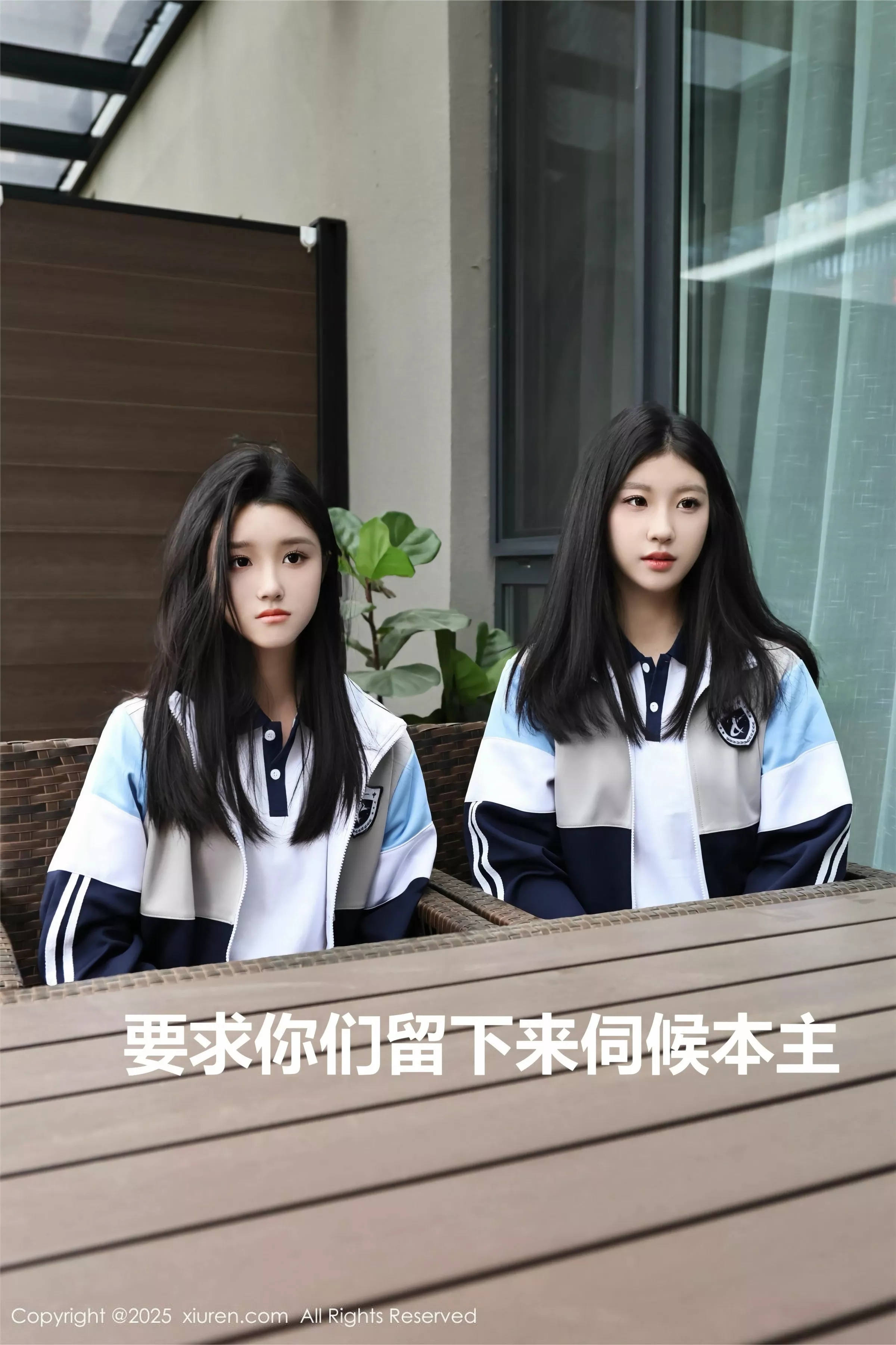 合集美女小芭乐性感蓝色校服露白色内衣秀曼妙身姿绝美写真 第 6 张