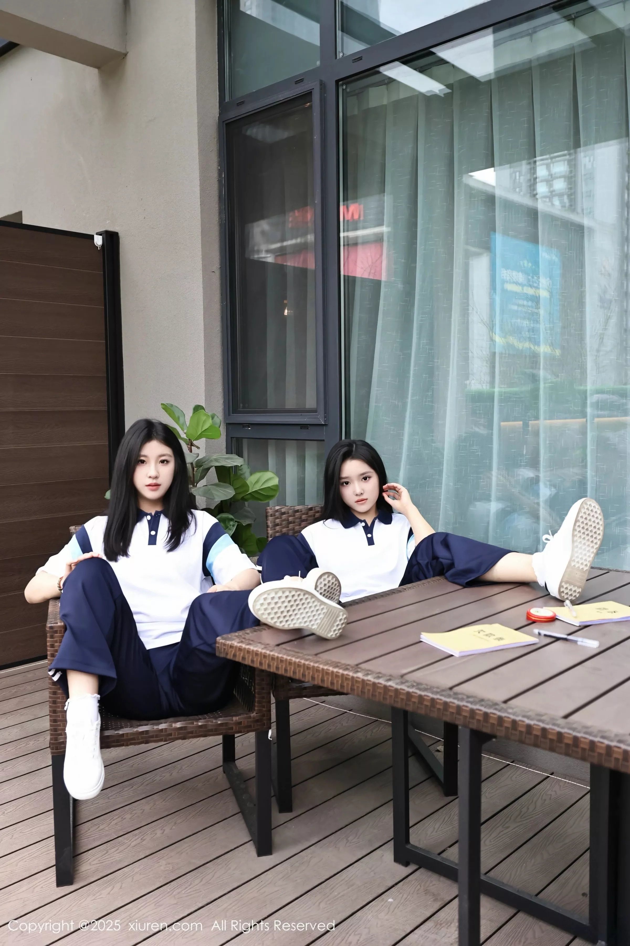 合集美女小芭乐性感蓝色校服露白色内衣秀曼妙身姿绝美写真 第 63 张