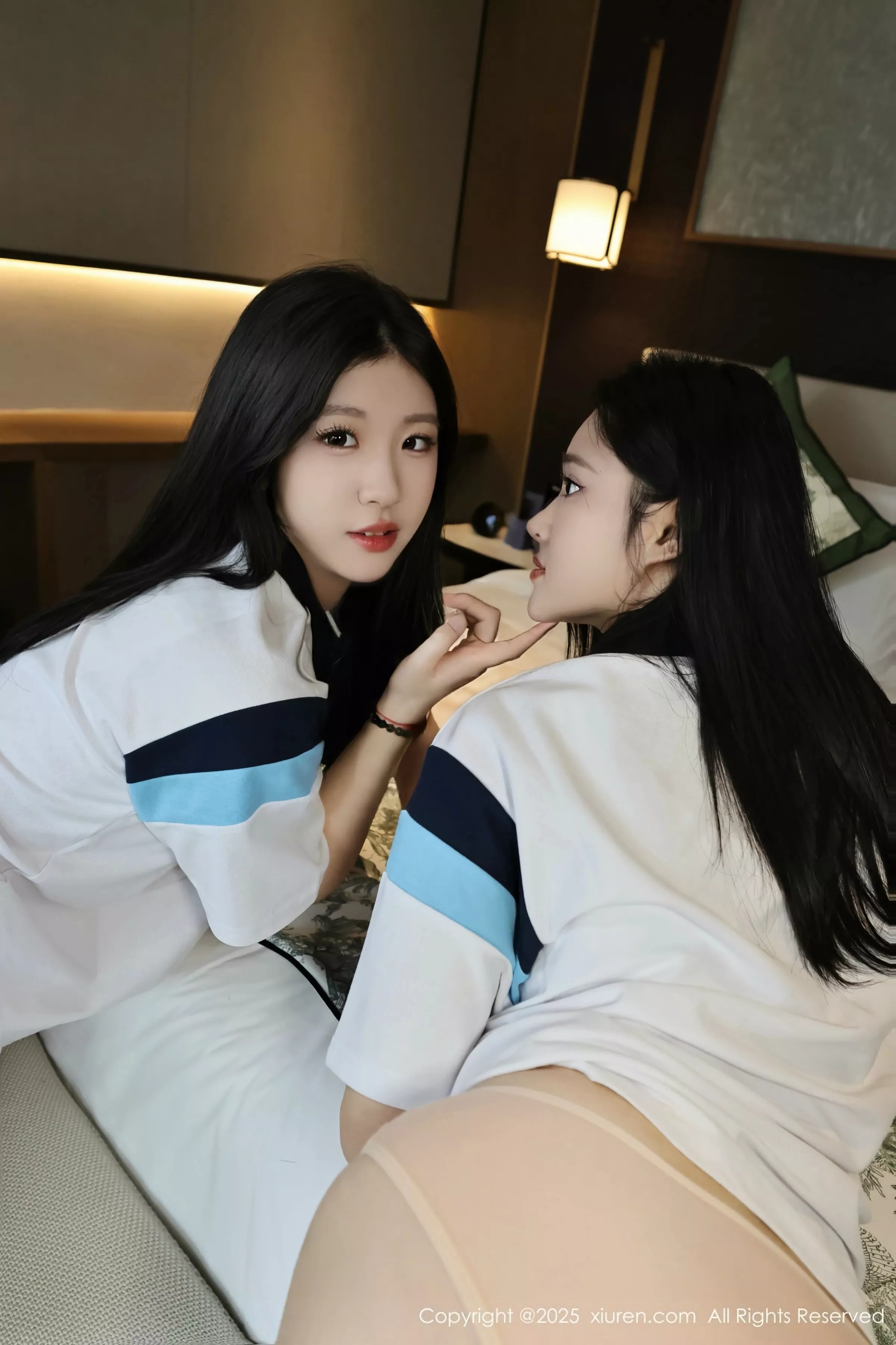 合集美女小芭乐性感蓝色校服露白色内衣秀曼妙身姿绝美写真 第 86 张