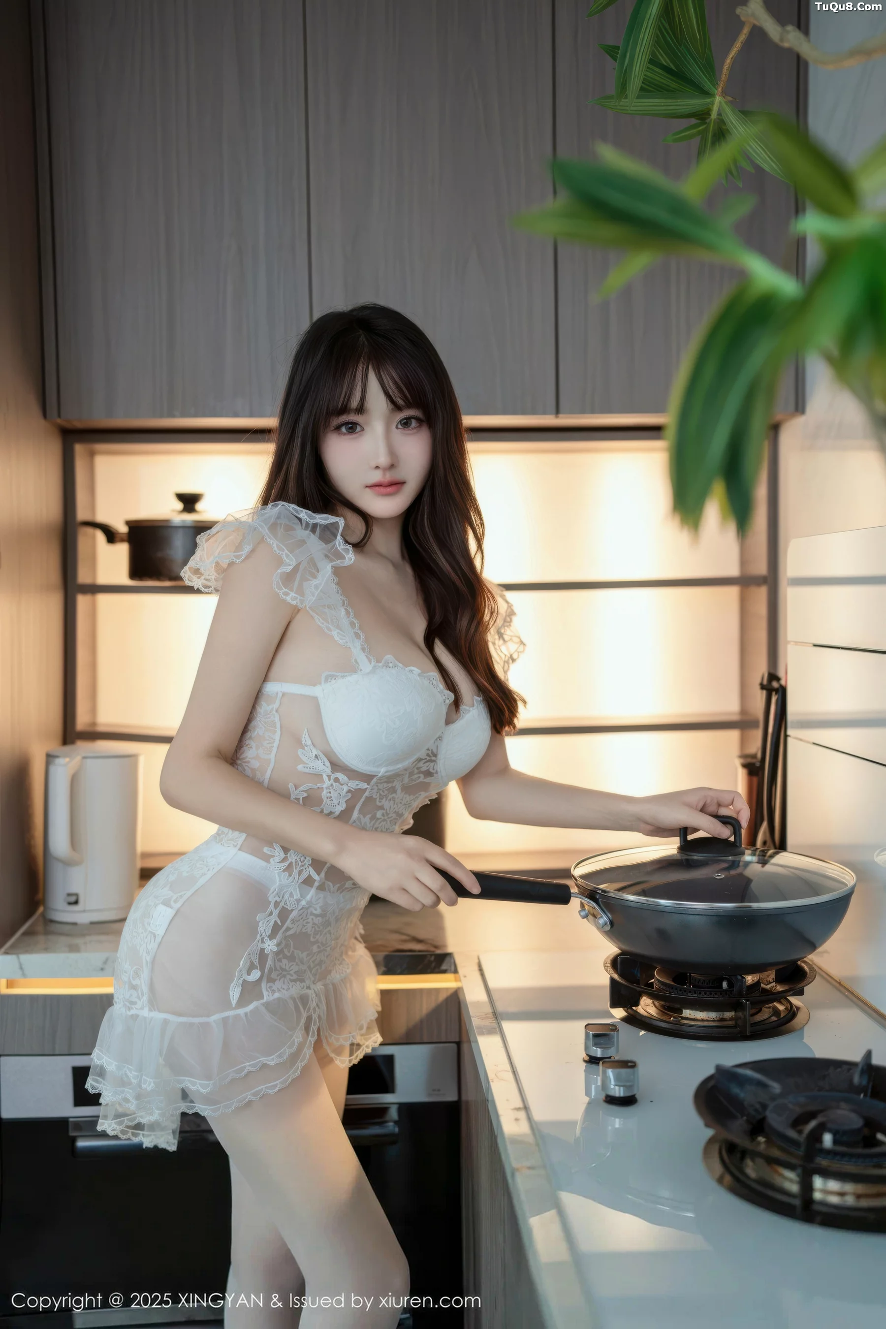沈南汐RuRu性感白色情趣内衣配超薄白丝秀凹凸身材写真 第 23 张