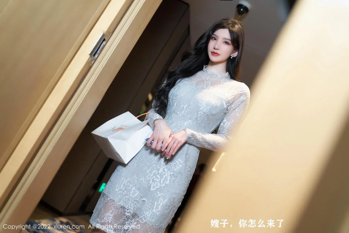 周于希Sally温柔贤妻主题半脱露蕾丝内衣秀完美身材绝美写真 第 9 张