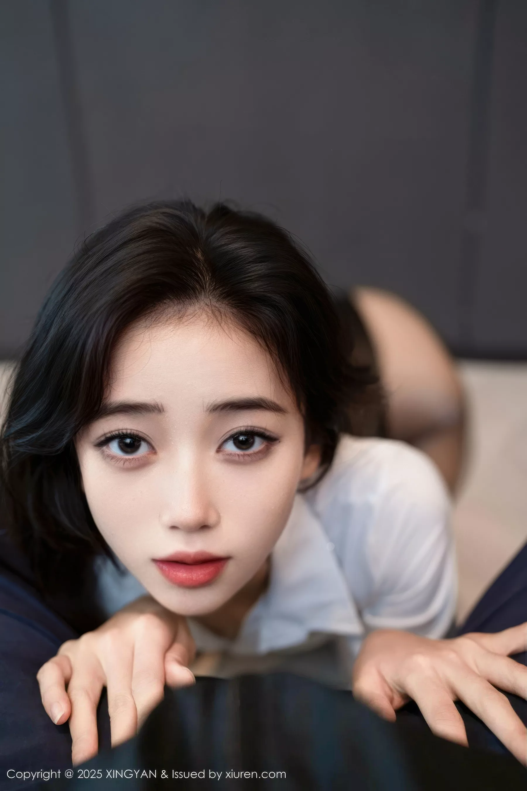 时安安性感白衬衫配连体衣露超薄黑色秀柔美身材绝美写真 第 44 张