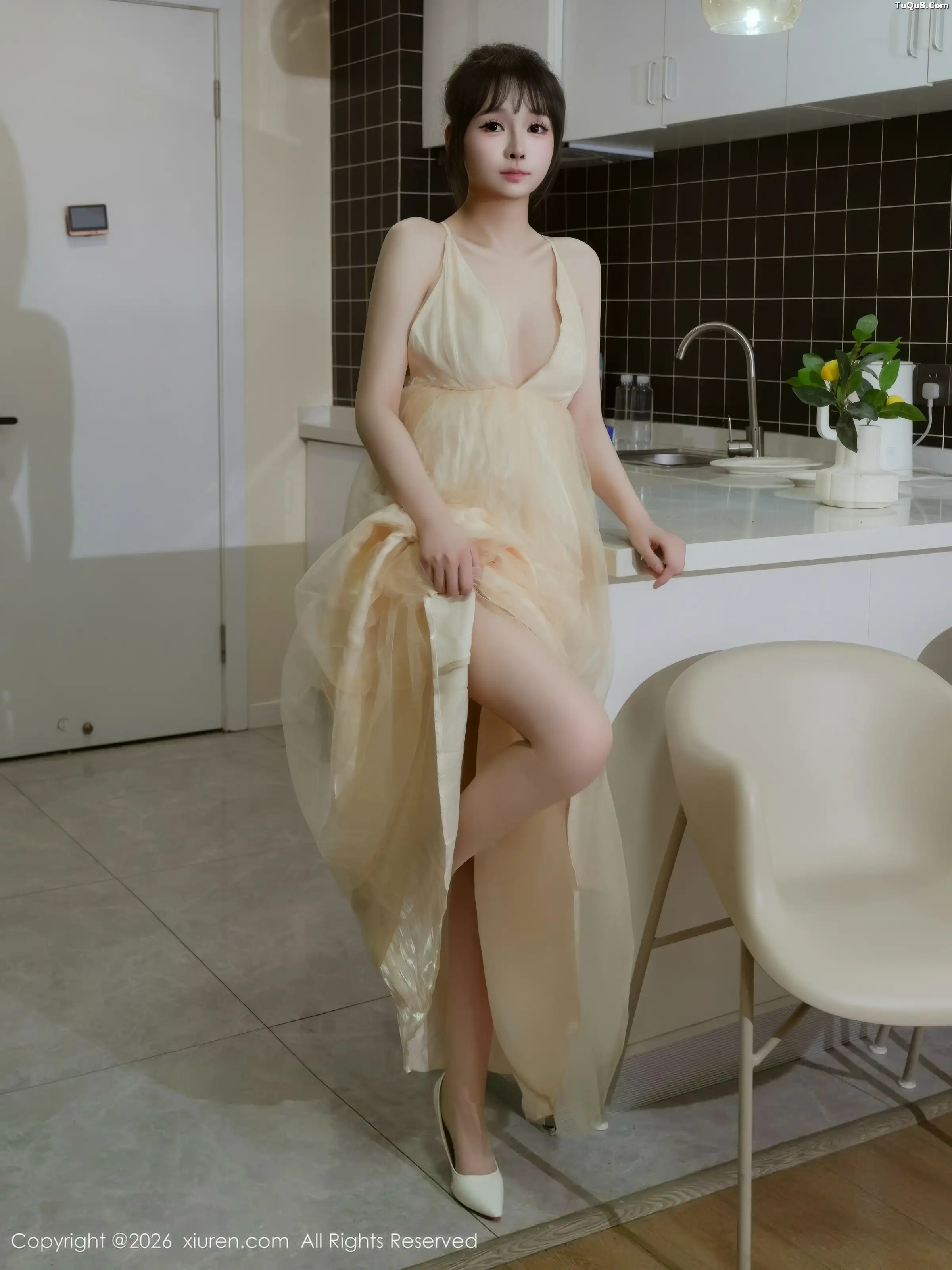 沈蜜儿性感白色内衣配白色丝袜秀完美身材绝美写真 第 43 张