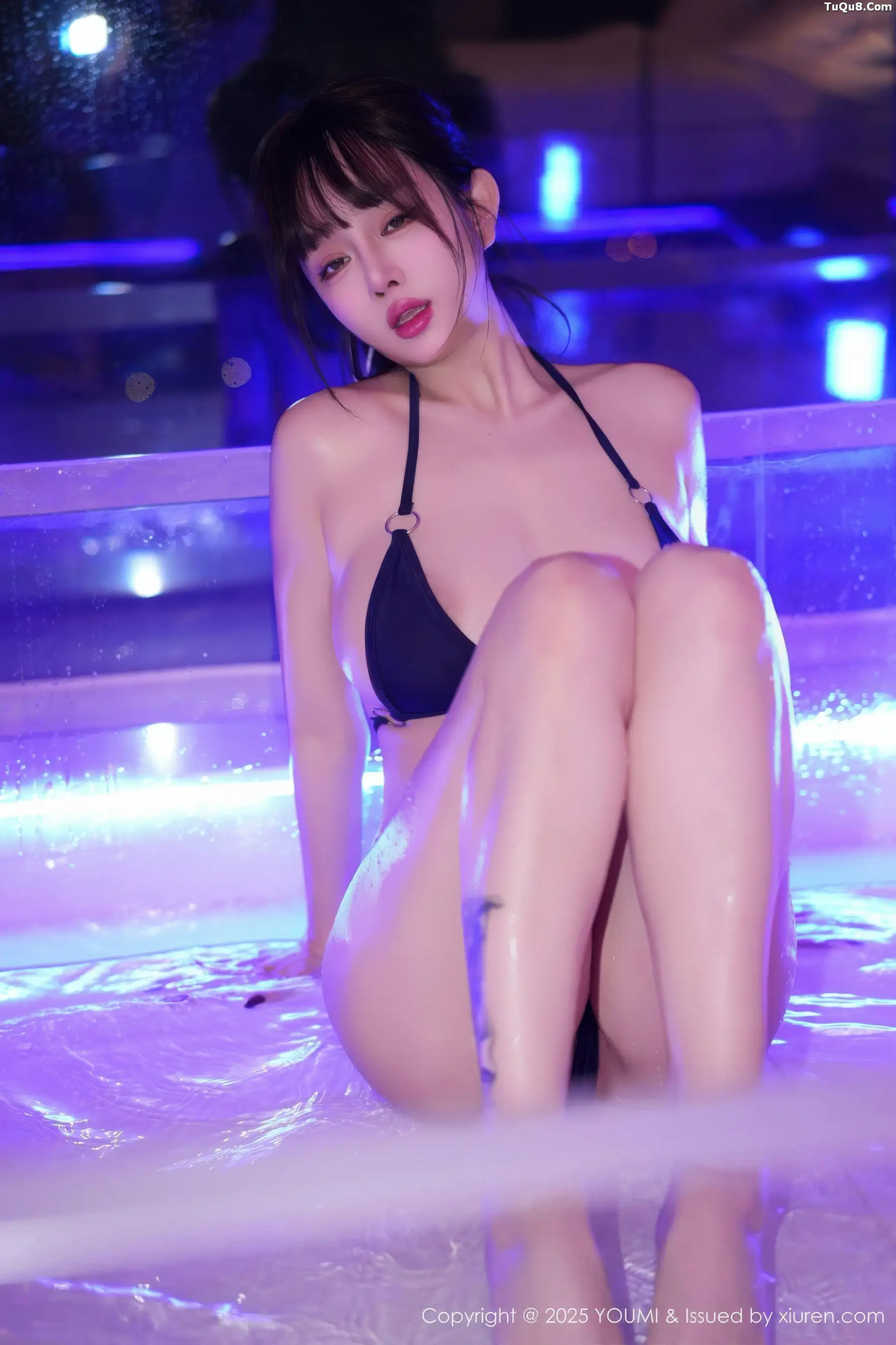 王羽纯性感浅色连衣短裙露浅色内衣配白丝吊袜秀美腿绝美写真 第 127 张
