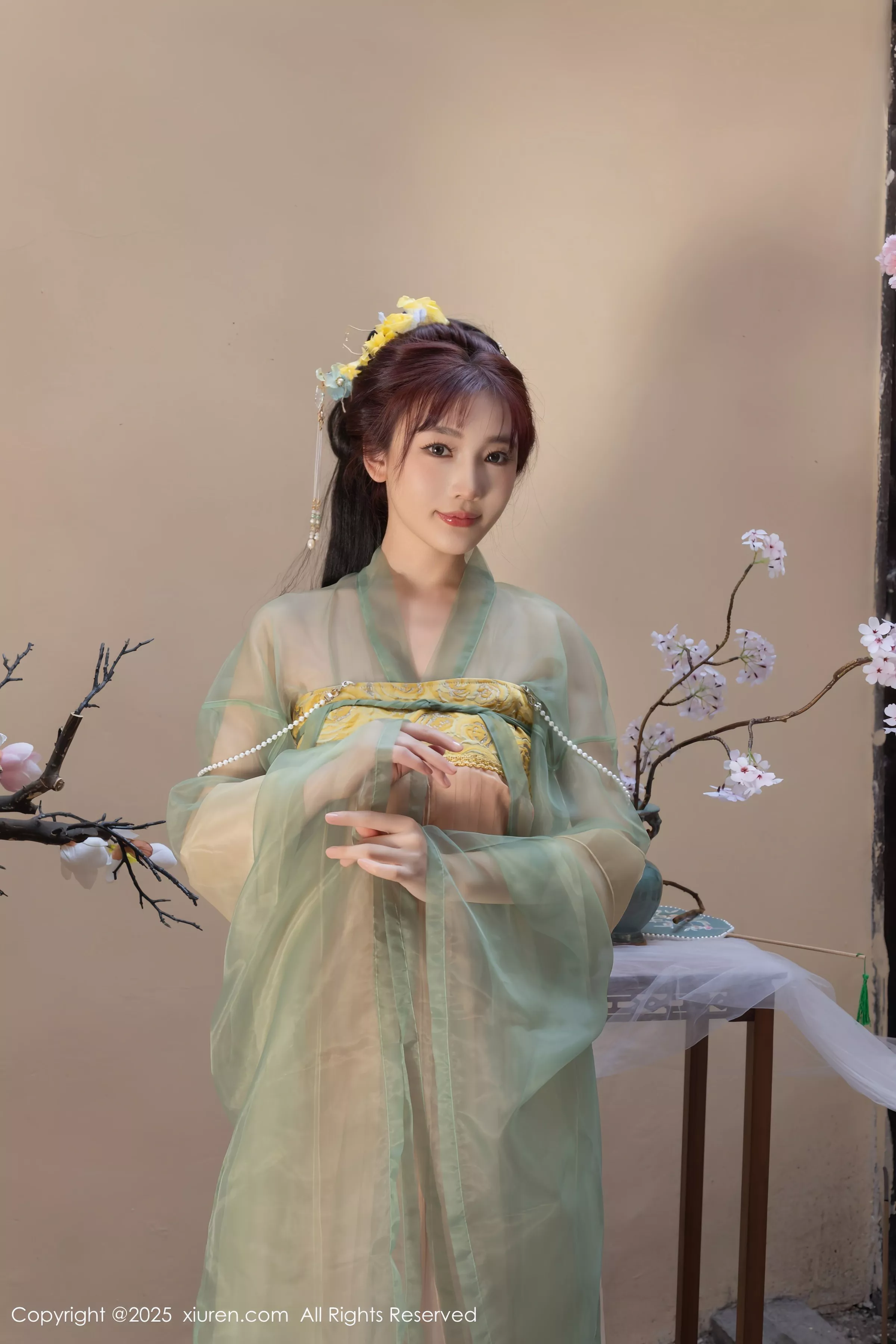 合集陆萱萱＆安然anran激情互动薄纱古装撩人绝美写真 第 10 张