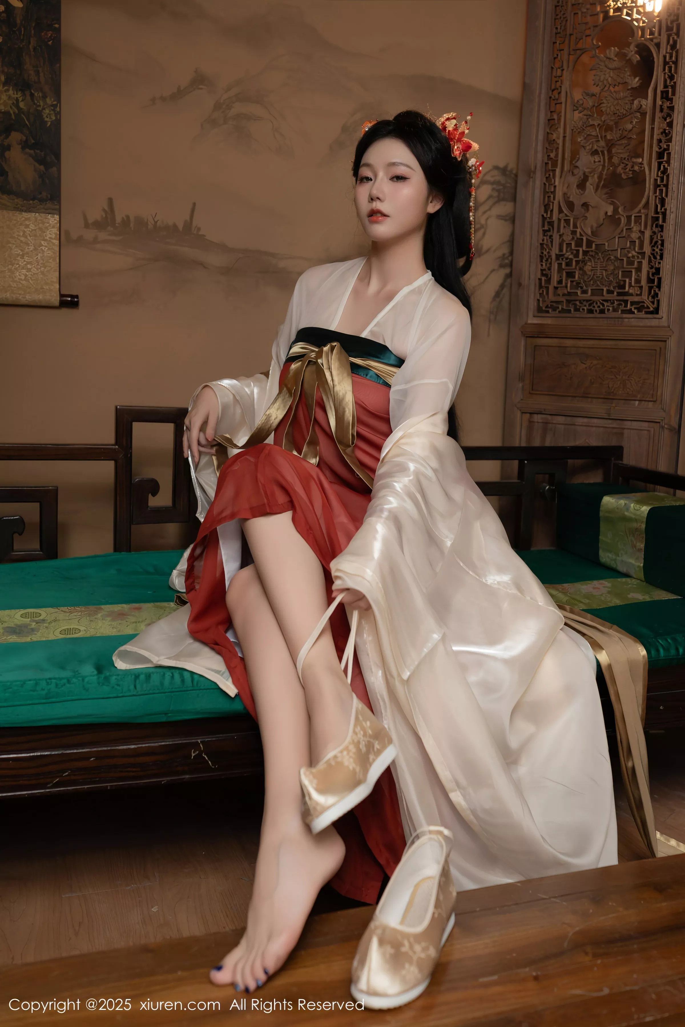 合集陆萱萱＆安然anran激情互动薄纱古装撩人绝美写真 第 105 张