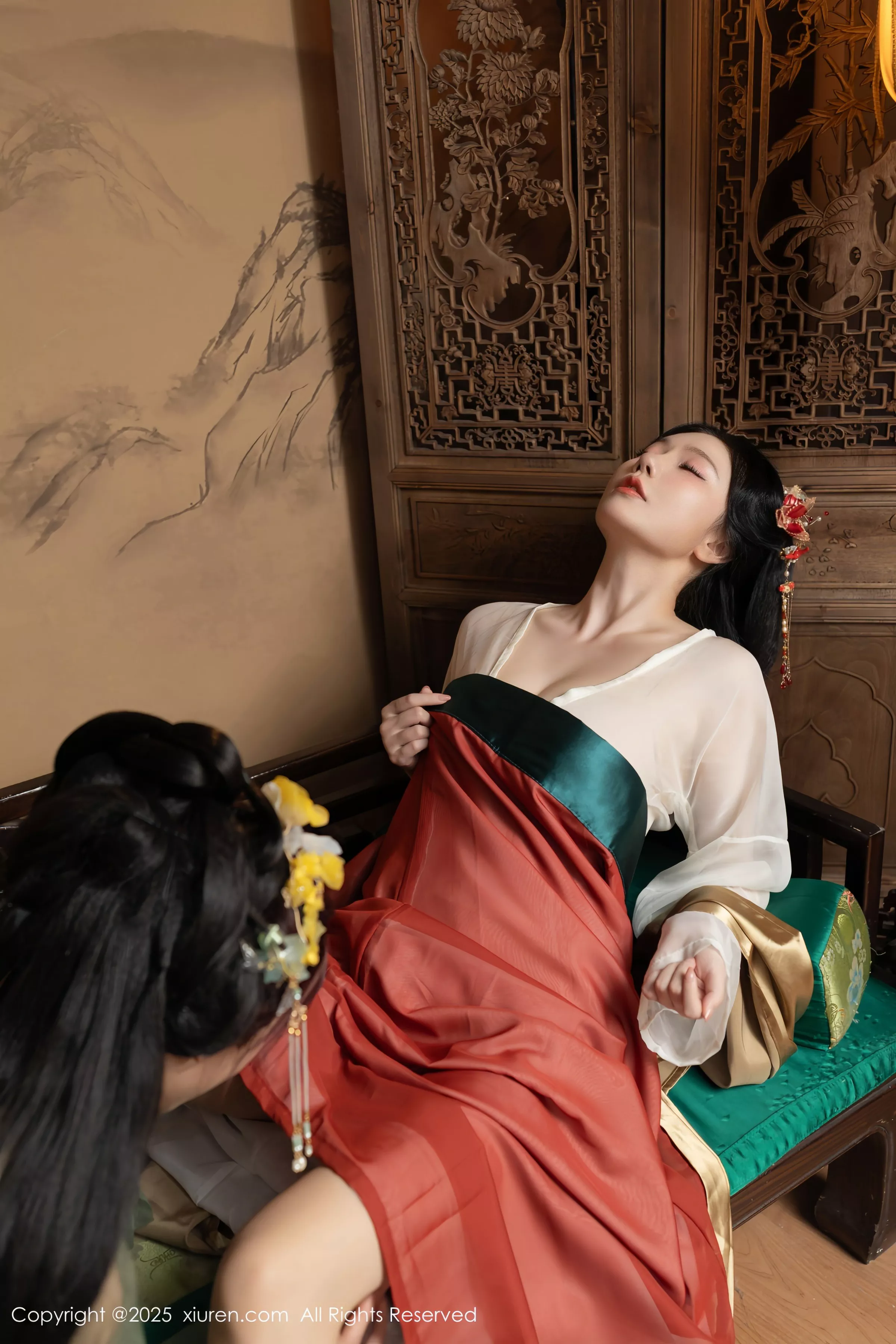 合集陆萱萱＆安然anran激情互动薄纱古装撩人绝美写真 第 116 张