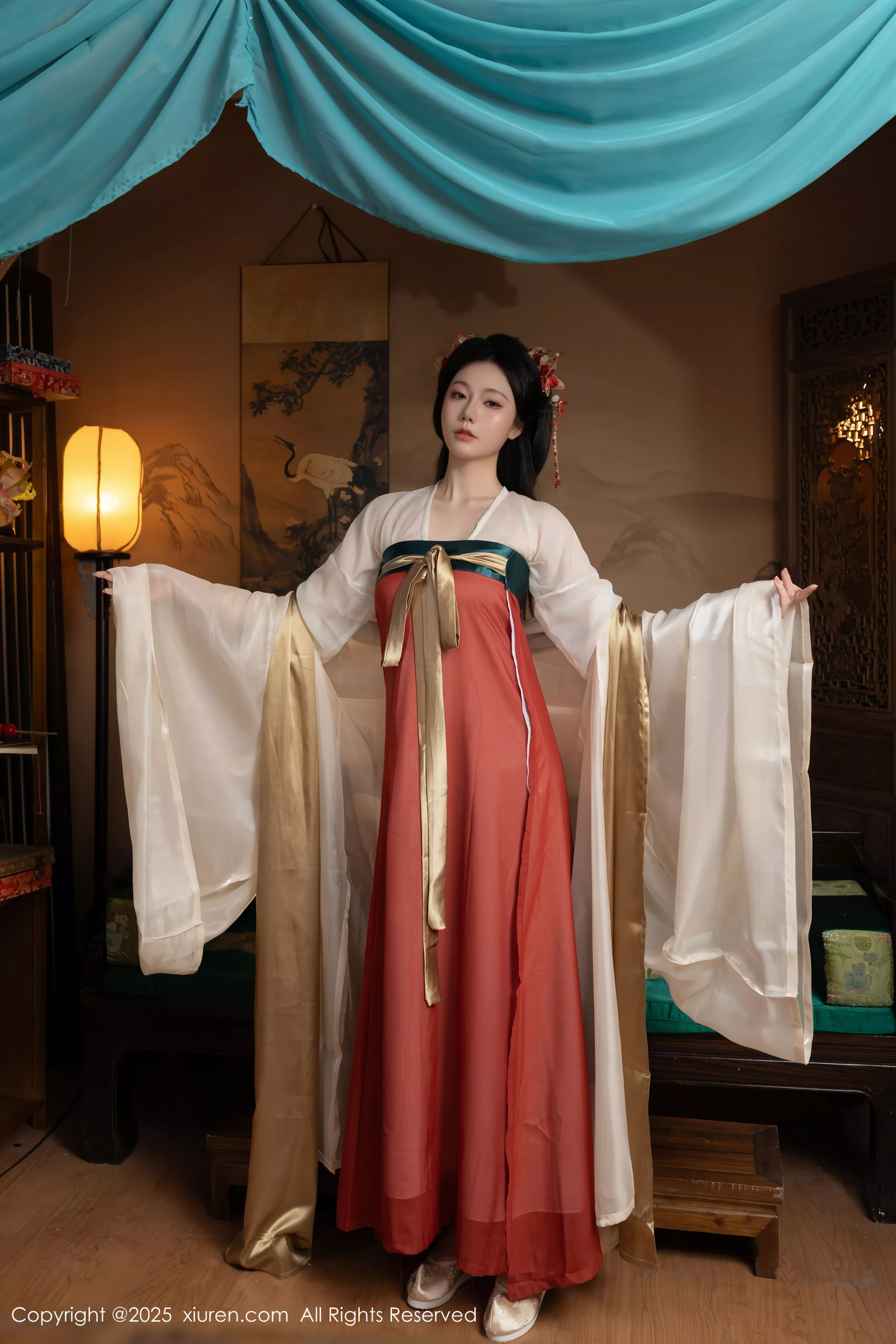 合集陆萱萱＆安然anran激情互动薄纱古装撩人绝美写真 第 43 张