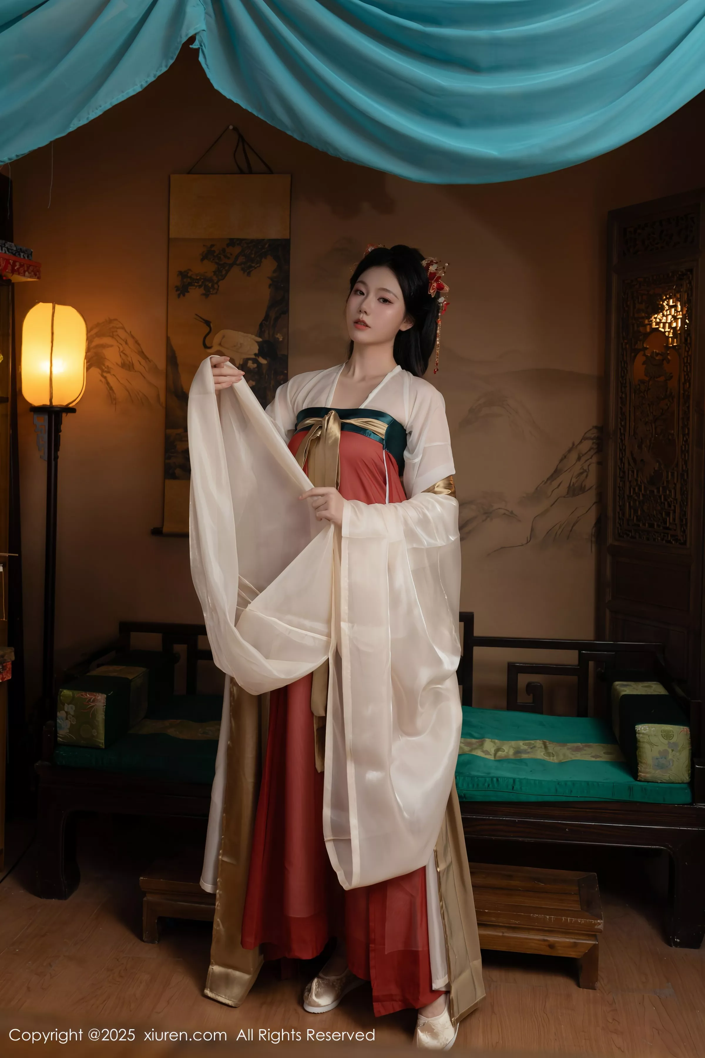 合集陆萱萱＆安然anran激情互动薄纱古装撩人绝美写真 第 55 张