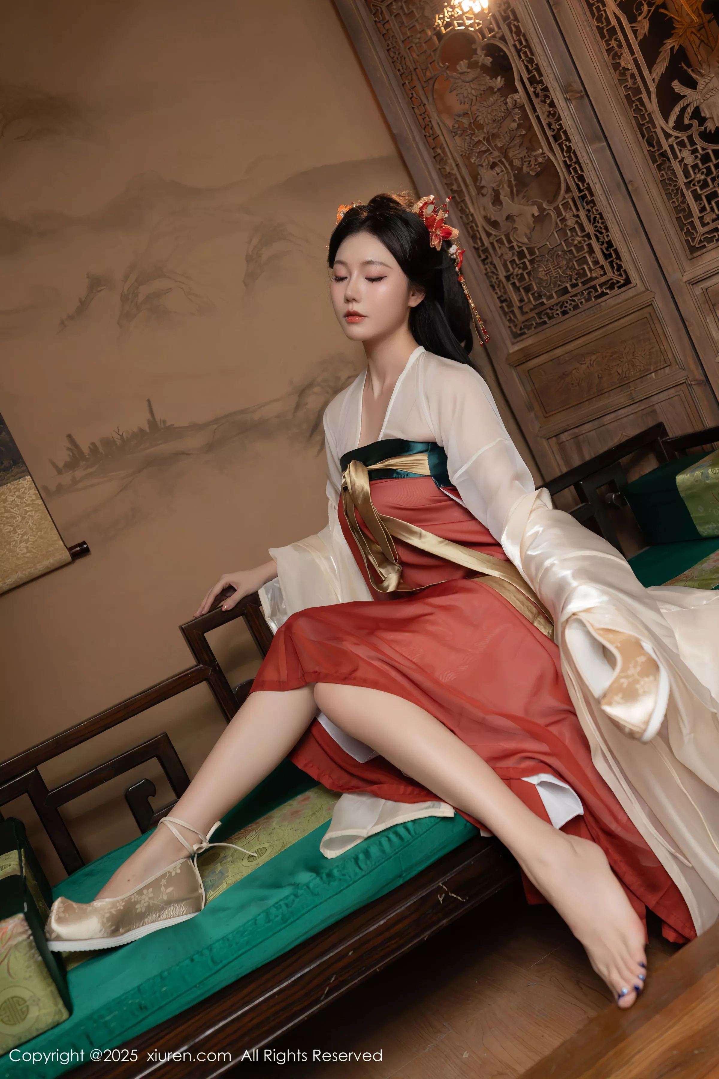 合集陆萱萱＆安然anran激情互动薄纱古装撩人绝美写真 第 67 张