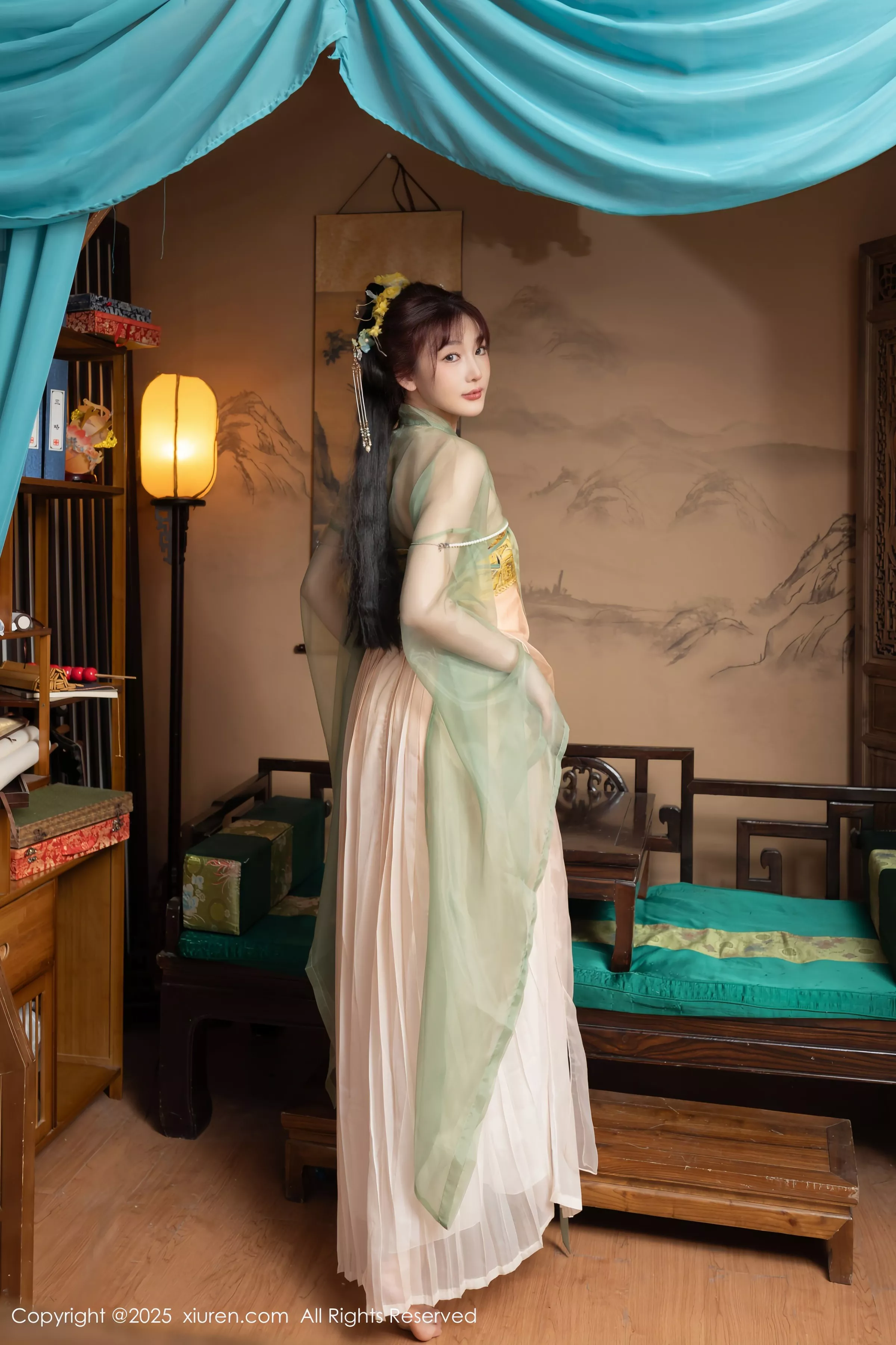 合集陆萱萱＆安然anran激情互动薄纱古装撩人绝美写真 第 72 张