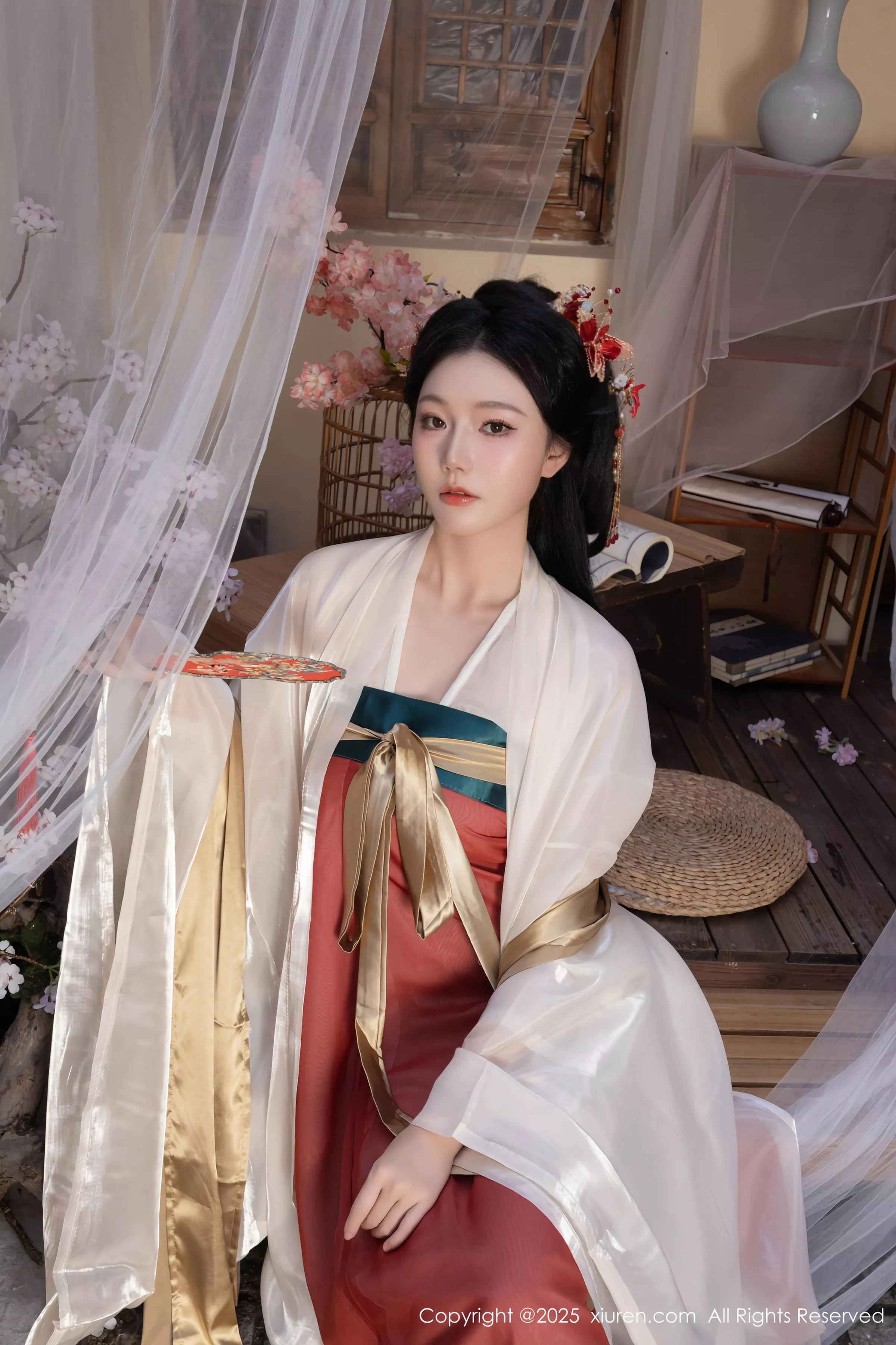 合集陆萱萱＆安然anran激情互动薄纱古装撩人绝美写真 第 8 张