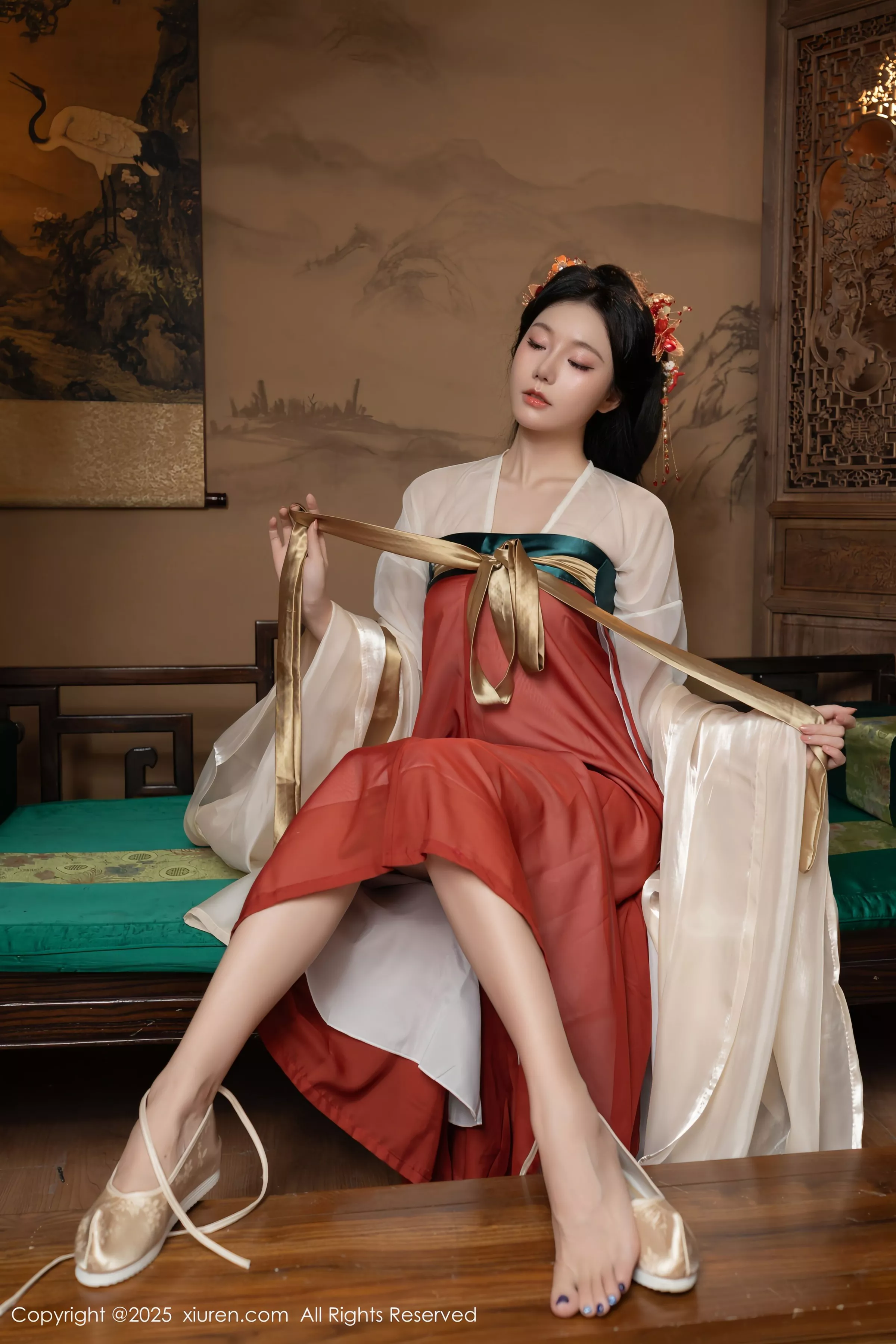 合集陆萱萱＆安然anran激情互动薄纱古装撩人绝美写真 第 98 张