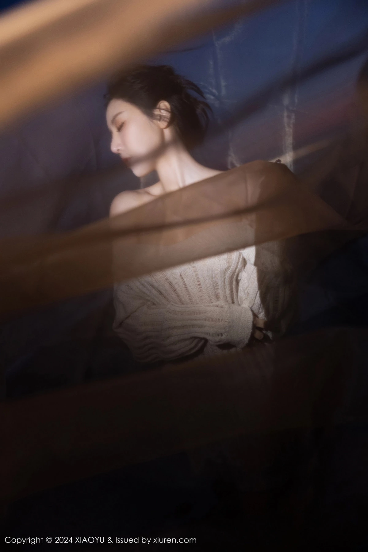 王馨瑶yanni性感黑色情趣内衣配黑丝袜秀完美身材绝美写真 第 32 张