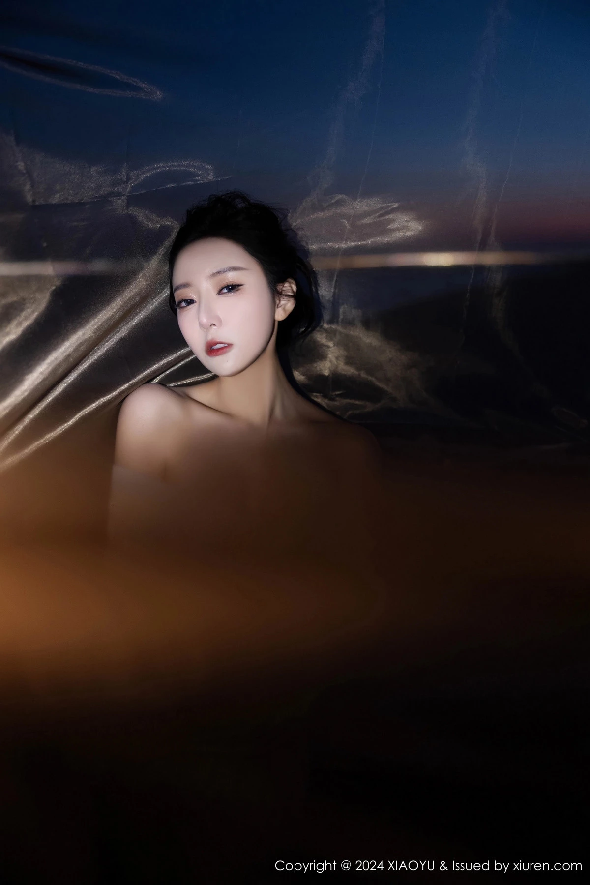 王馨瑶yanni性感黑色情趣内衣配黑丝袜秀完美身材绝美写真 第 41 张