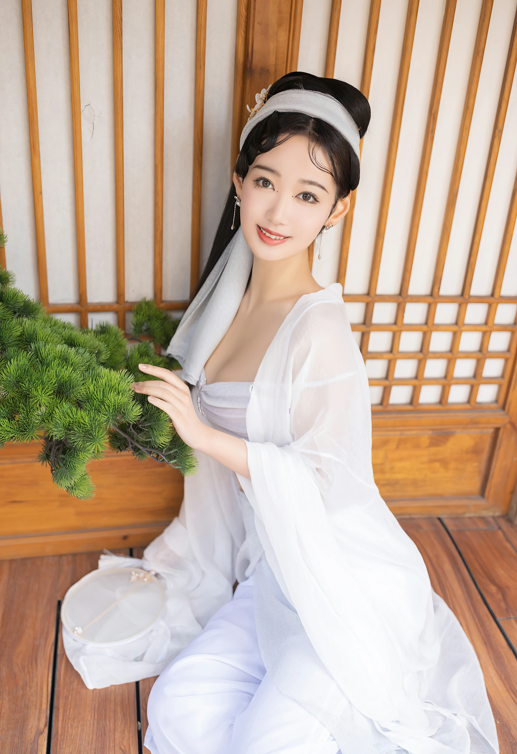 [秀人付费] 唐安琪 诱人私拍福利 小青和小白 第 4 张