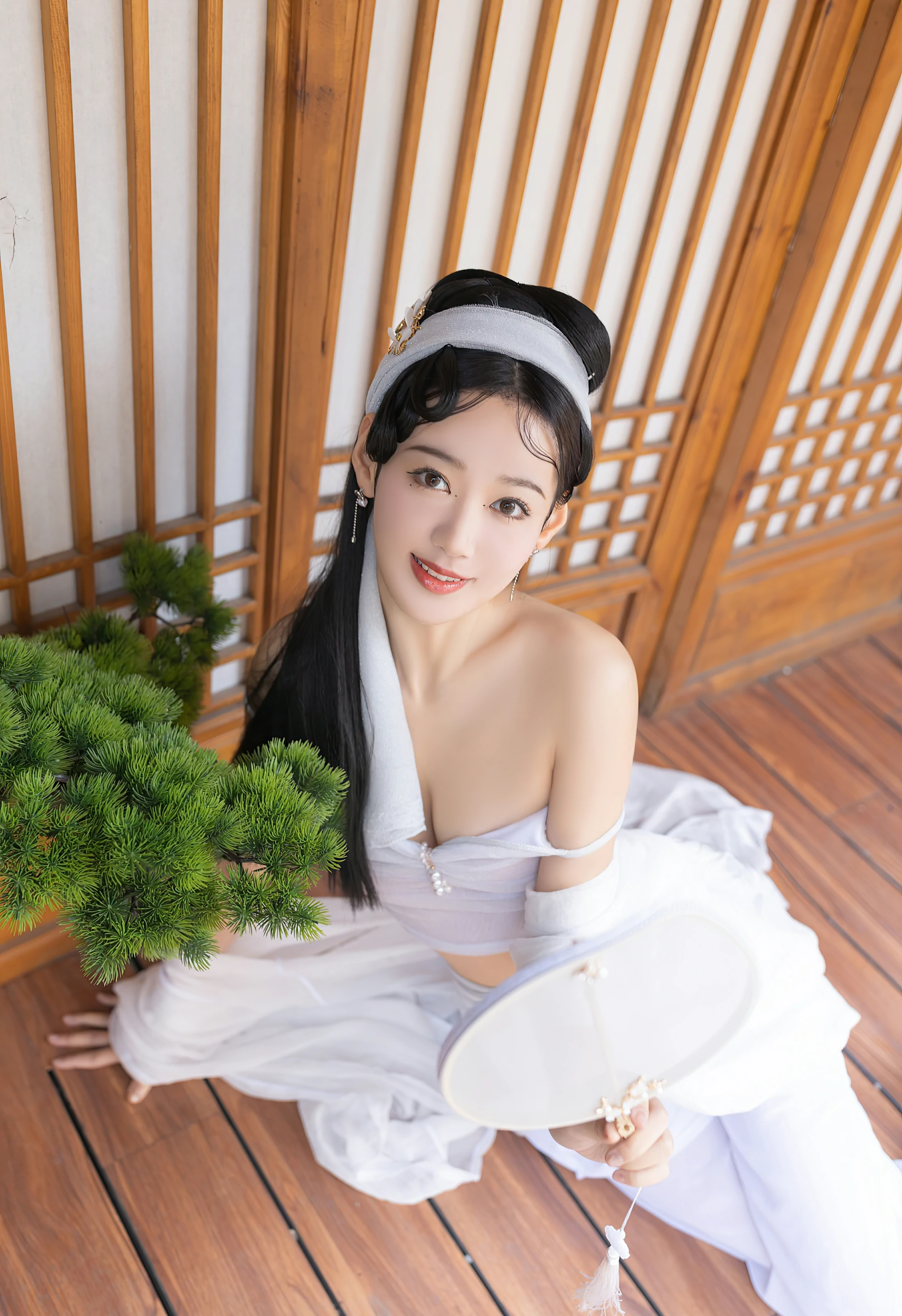 [秀人付费] 唐安琪 诱人私拍福利 小青和小白 第 8 张