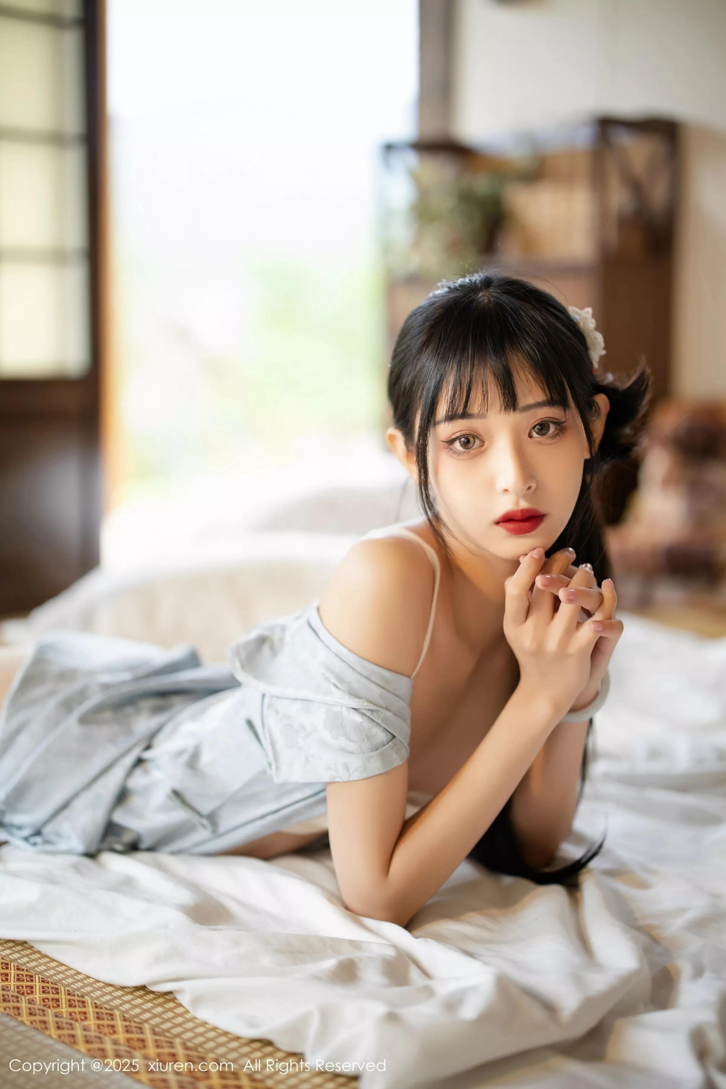 茂木希子日式旗袍露白色内衣配肉丝袜秀完美曲线绝美写真 第 81 张
