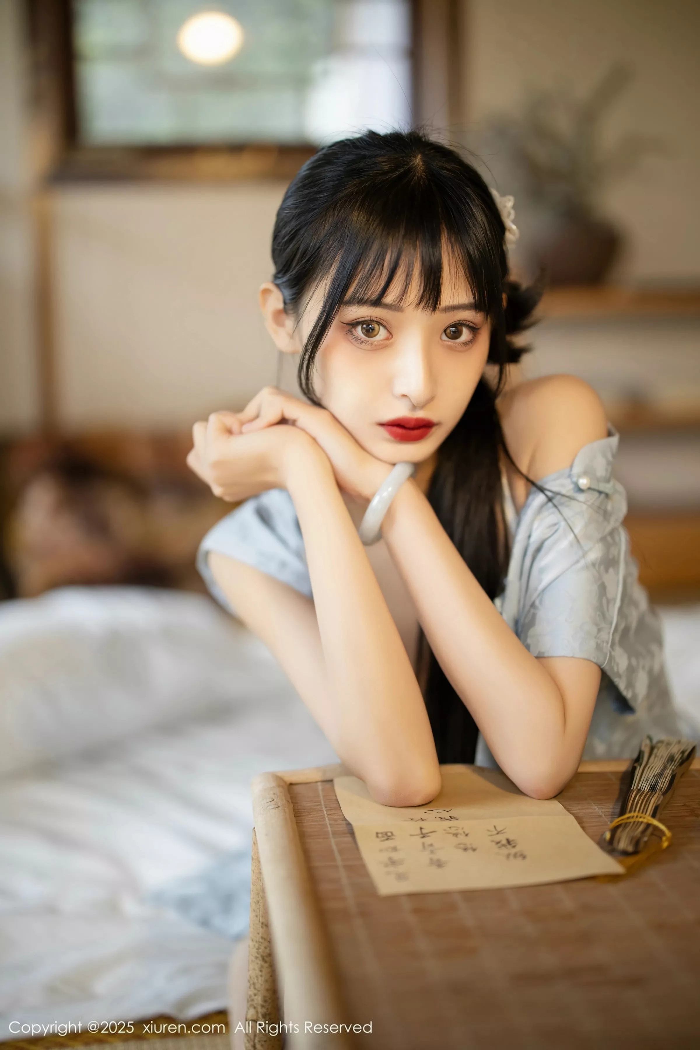 茂木希子日式旗袍露白色内衣配肉丝袜秀完美曲线绝美写真 第 95 张