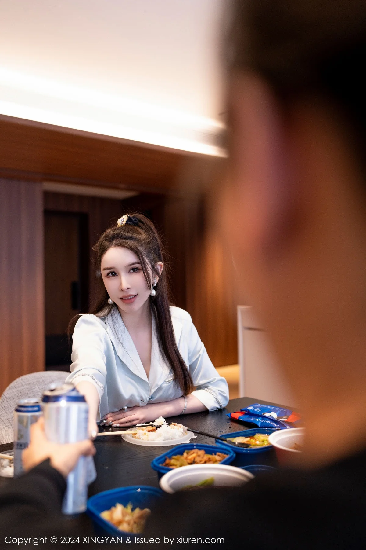 潘思沁＆李丽莎厨房场景性感睡衣系列秀完美身材绝美写真 第 34 张