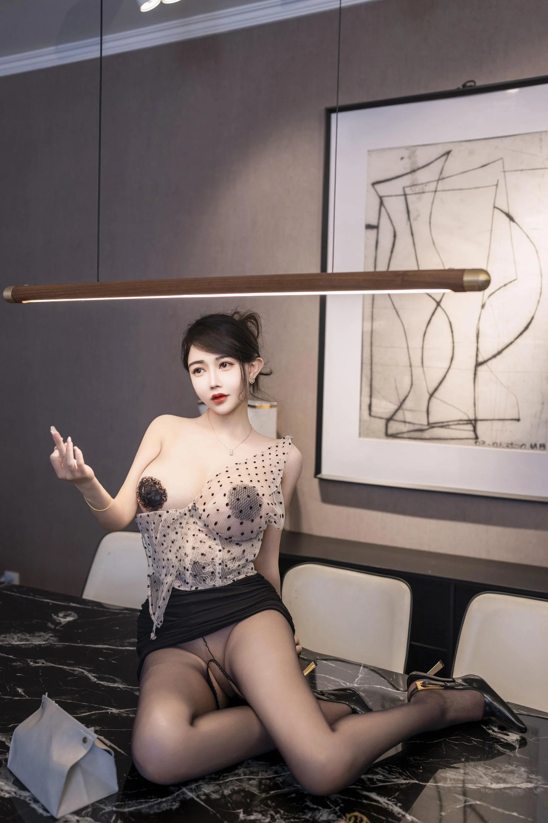 [秀人付费] 李若汐 诱人私拍福利 厨房女仆 第 94 张