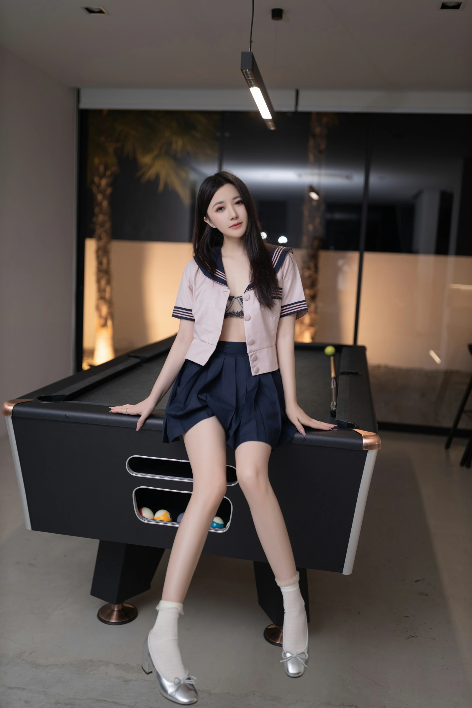 [秀人付费] 鱼子酱Fish 诱人私拍福利 JK写真 第 74 张