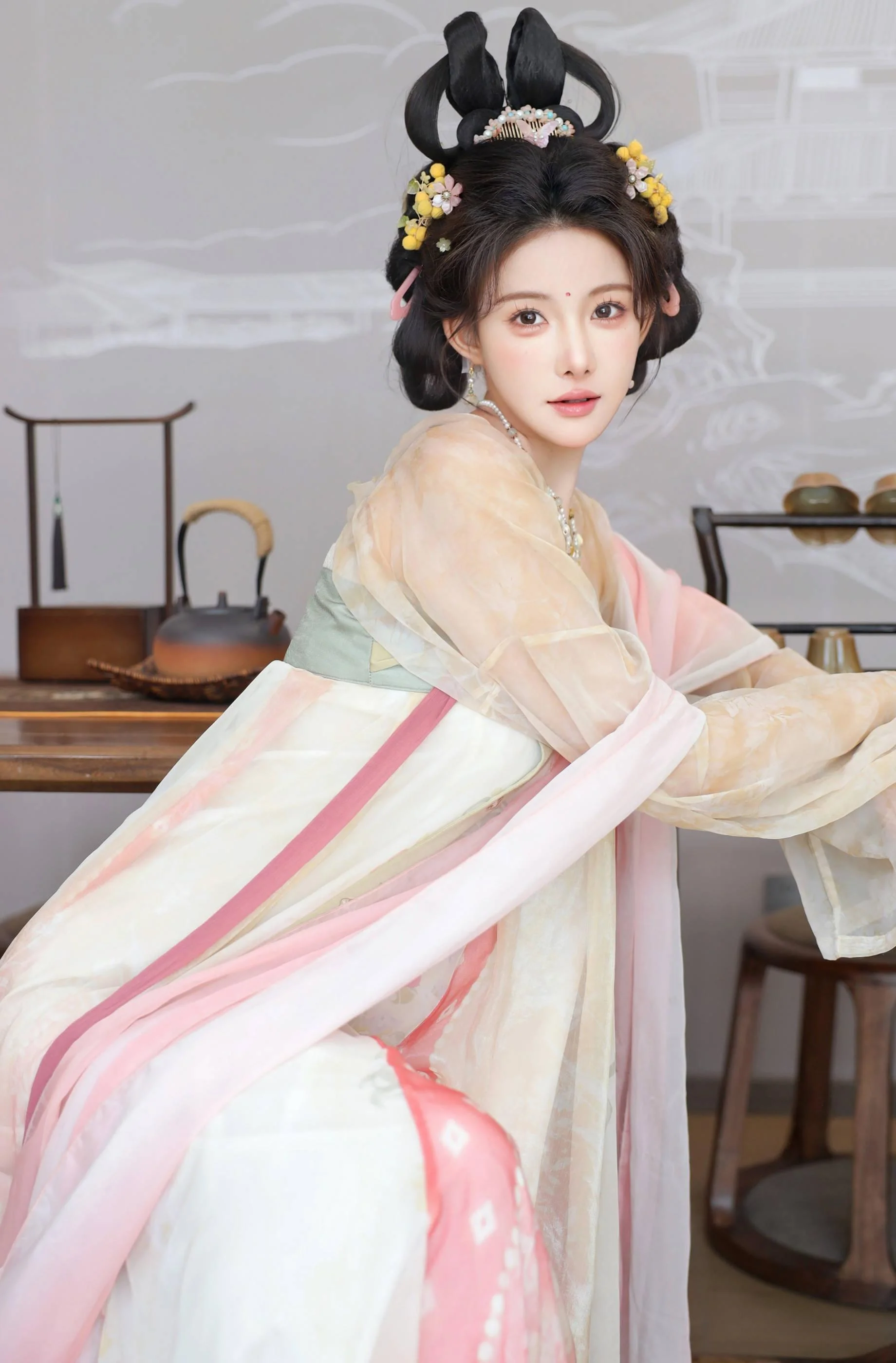[秀人精选] 梨霜儿 诱人私拍福利 梦回大唐 第 110 张