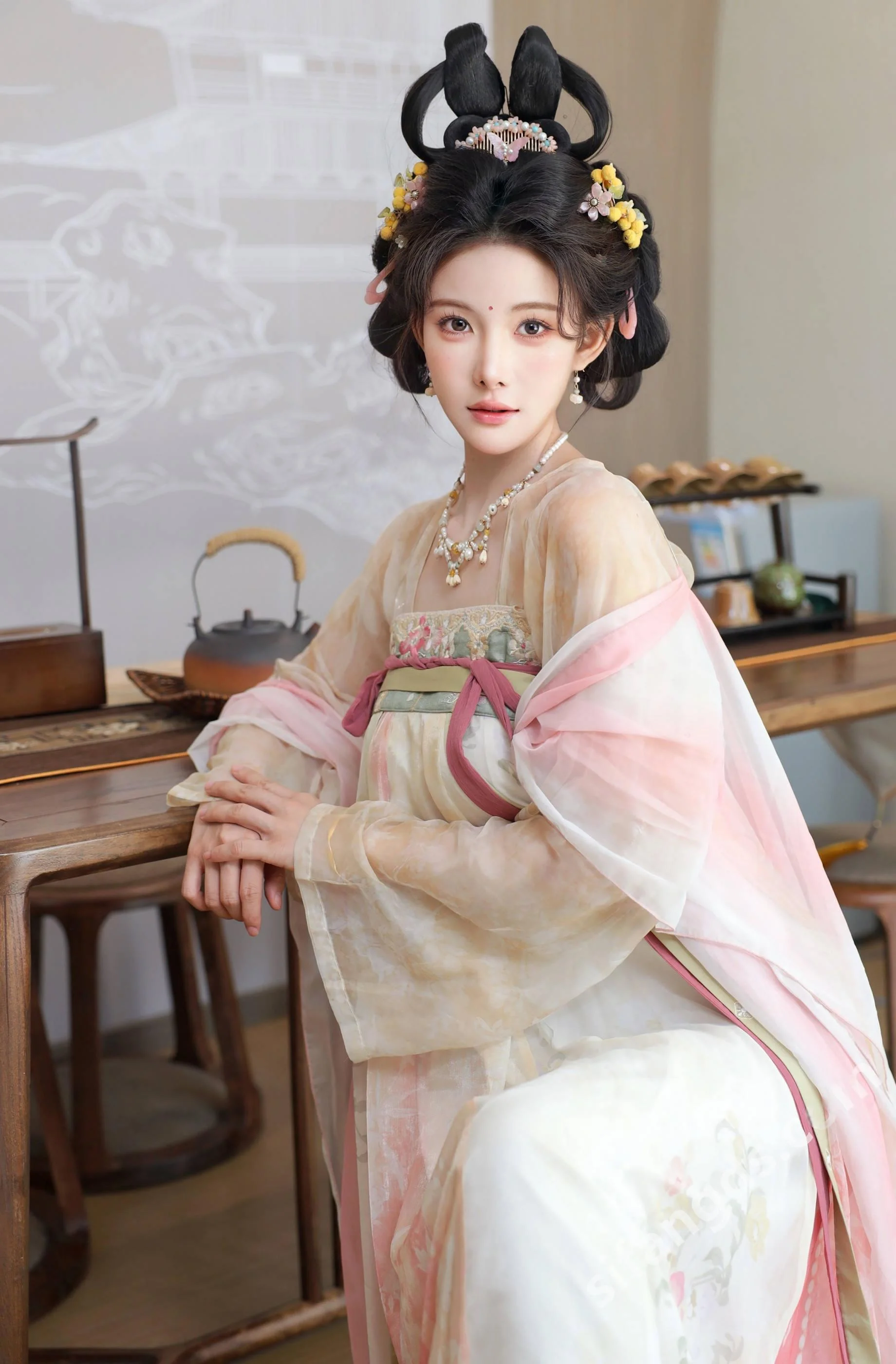 [秀人精选] 梨霜儿 诱人私拍福利 梦回大唐 第 120 张