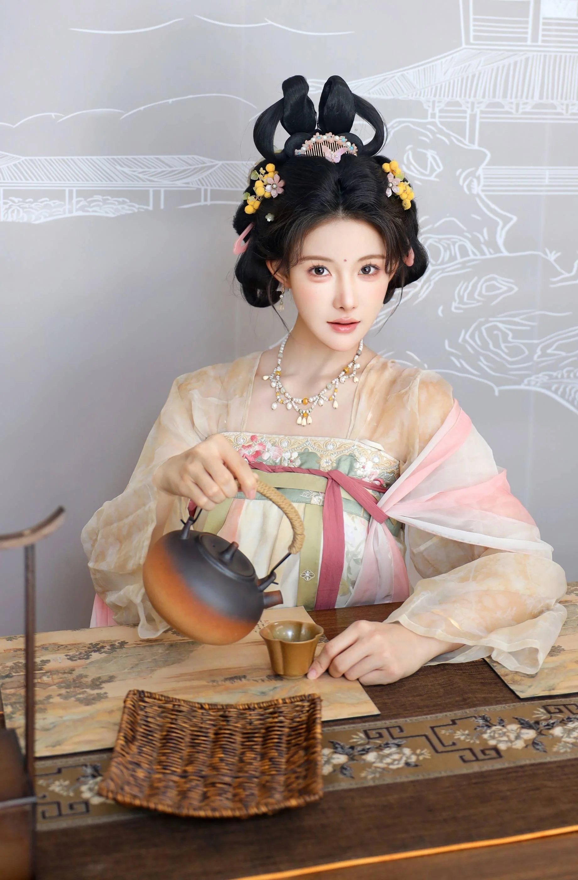 [秀人精选] 梨霜儿 诱人私拍福利 梦回大唐 第 167 张