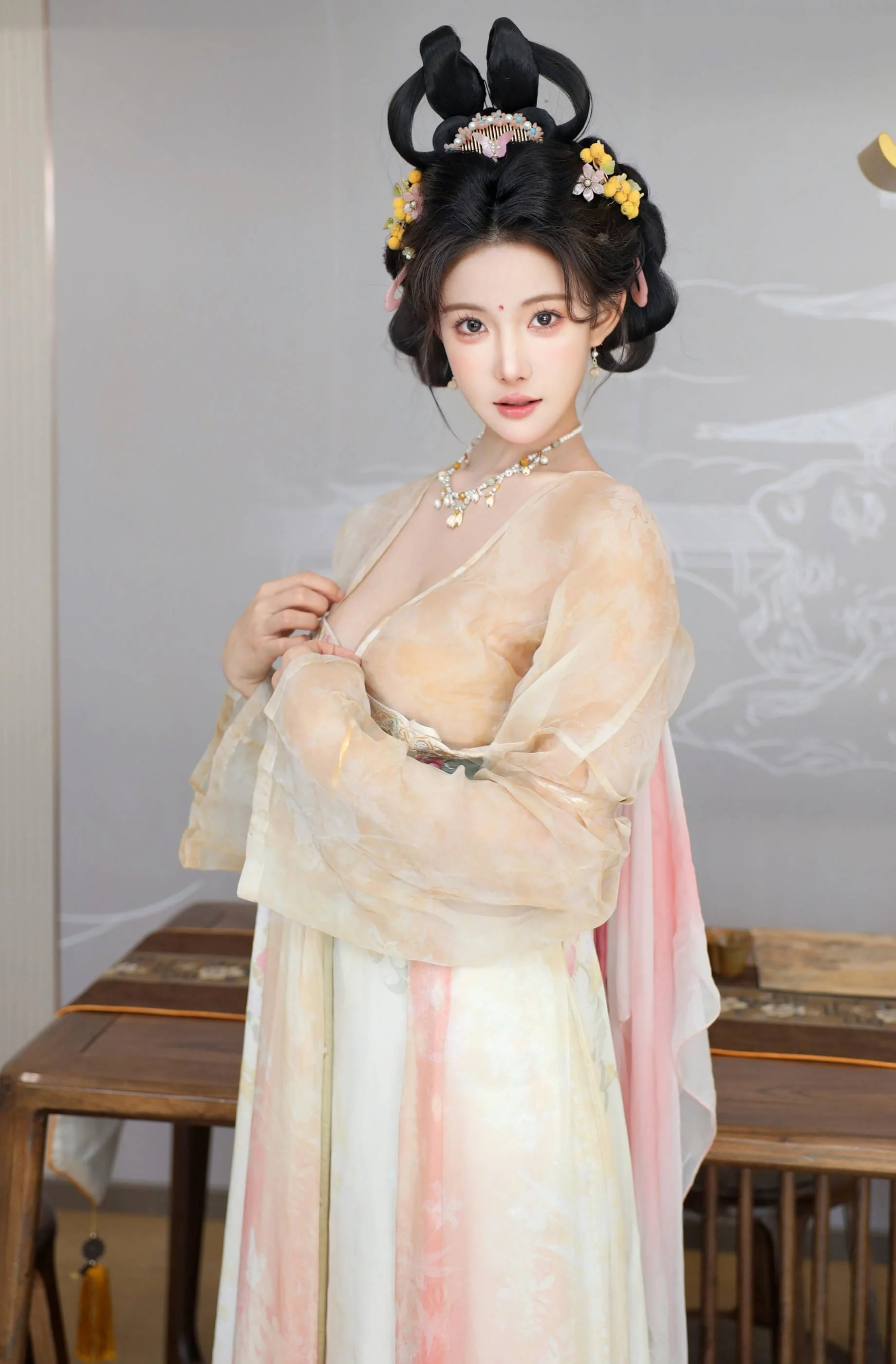[秀人精选] 梨霜儿 诱人私拍福利 梦回大唐 第 40 张