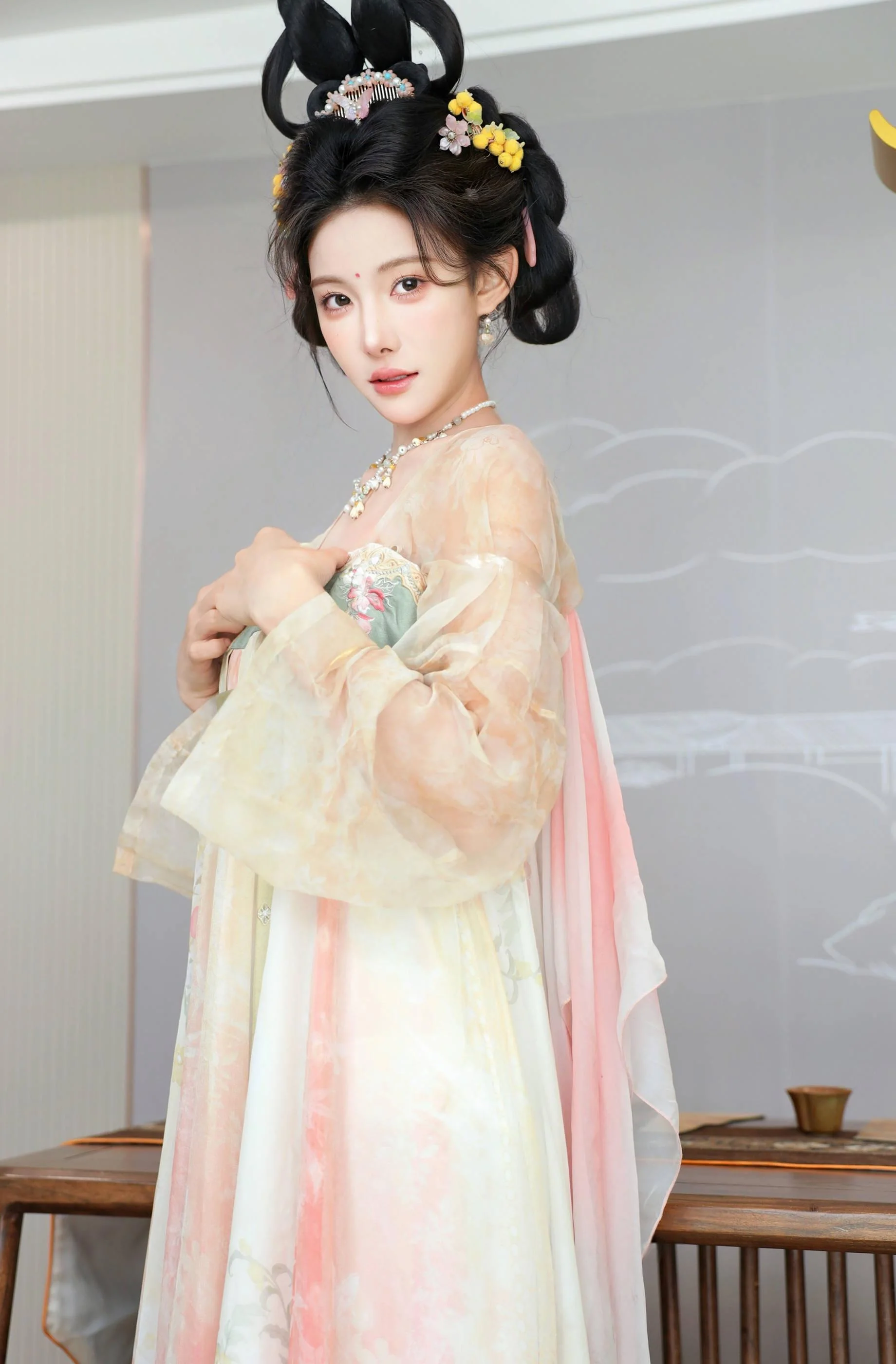 [秀人精选] 梨霜儿 诱人私拍福利 梦回大唐 第 46 张