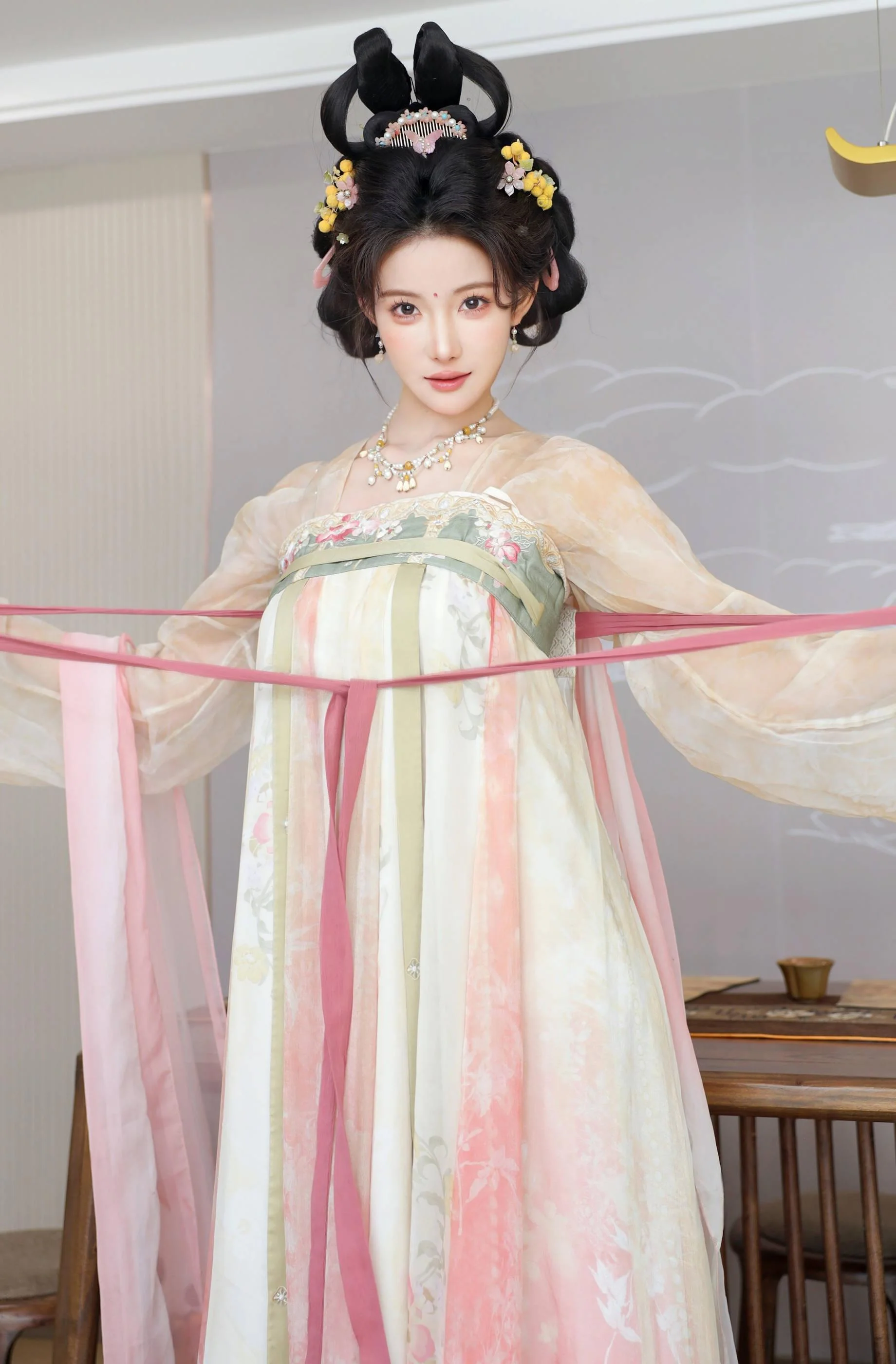 [秀人精选] 梨霜儿 诱人私拍福利 梦回大唐 第 49 张
