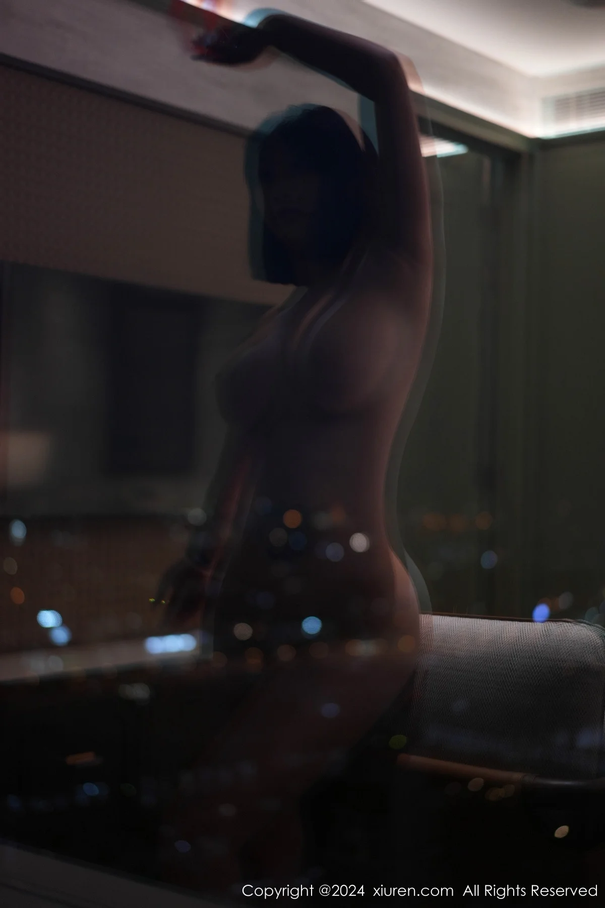 妲己_Toxic性感黑色轻透服饰露豪乳遮点秀丰腴身材绝美写真 第 119 张