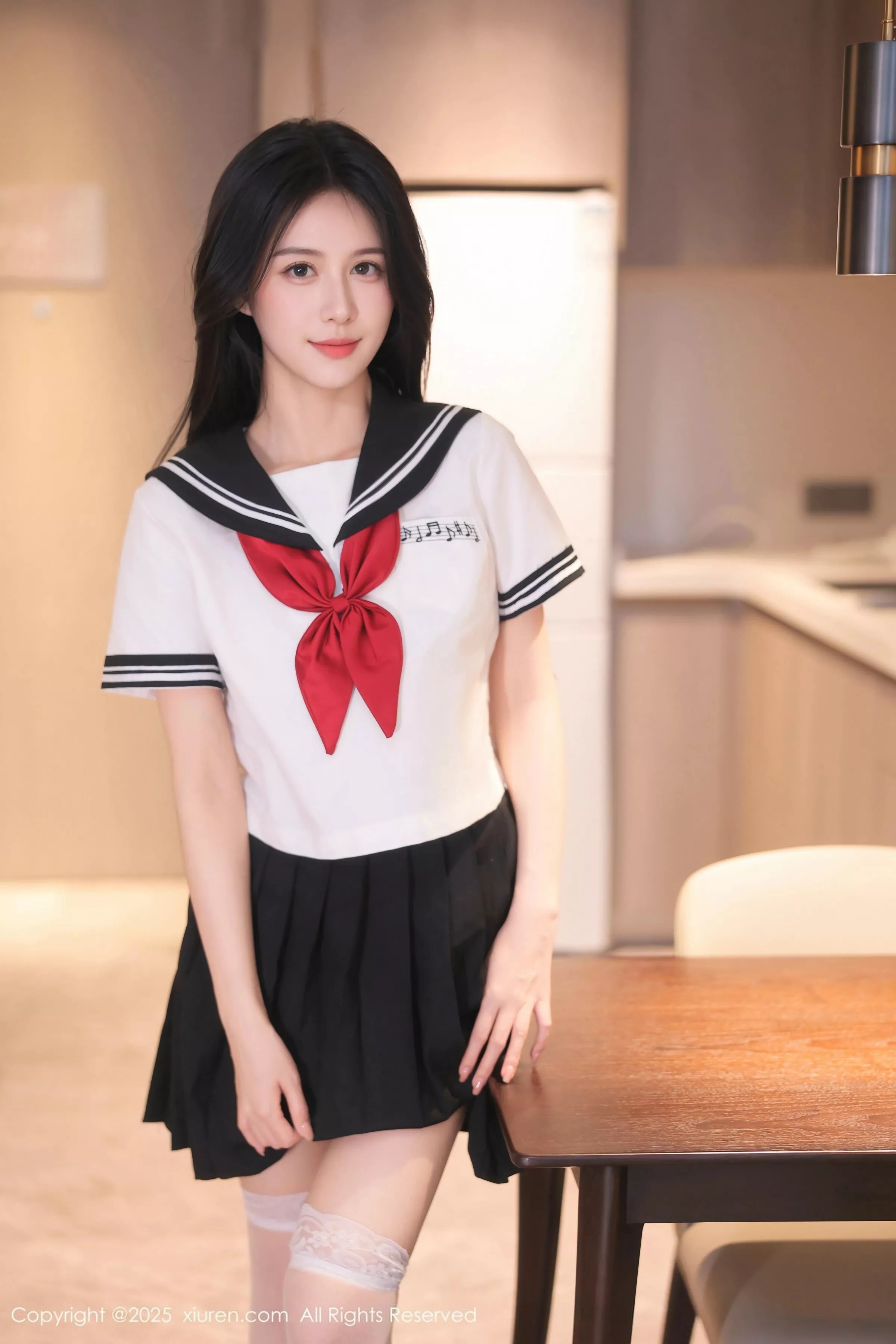 shelly诗莉吖性感学生装露白色内衣秀曼妙身姿绝美写真 第 6 张