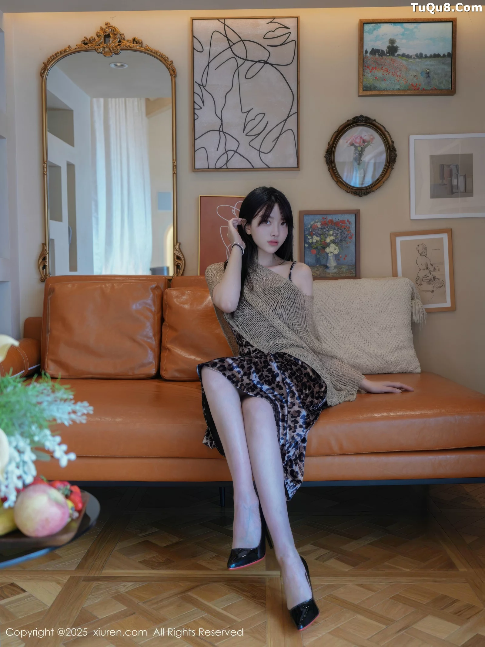 白露lulu性感黑色连衣裙露黑白比基尼秀完美身材绝美写真 第 11 张