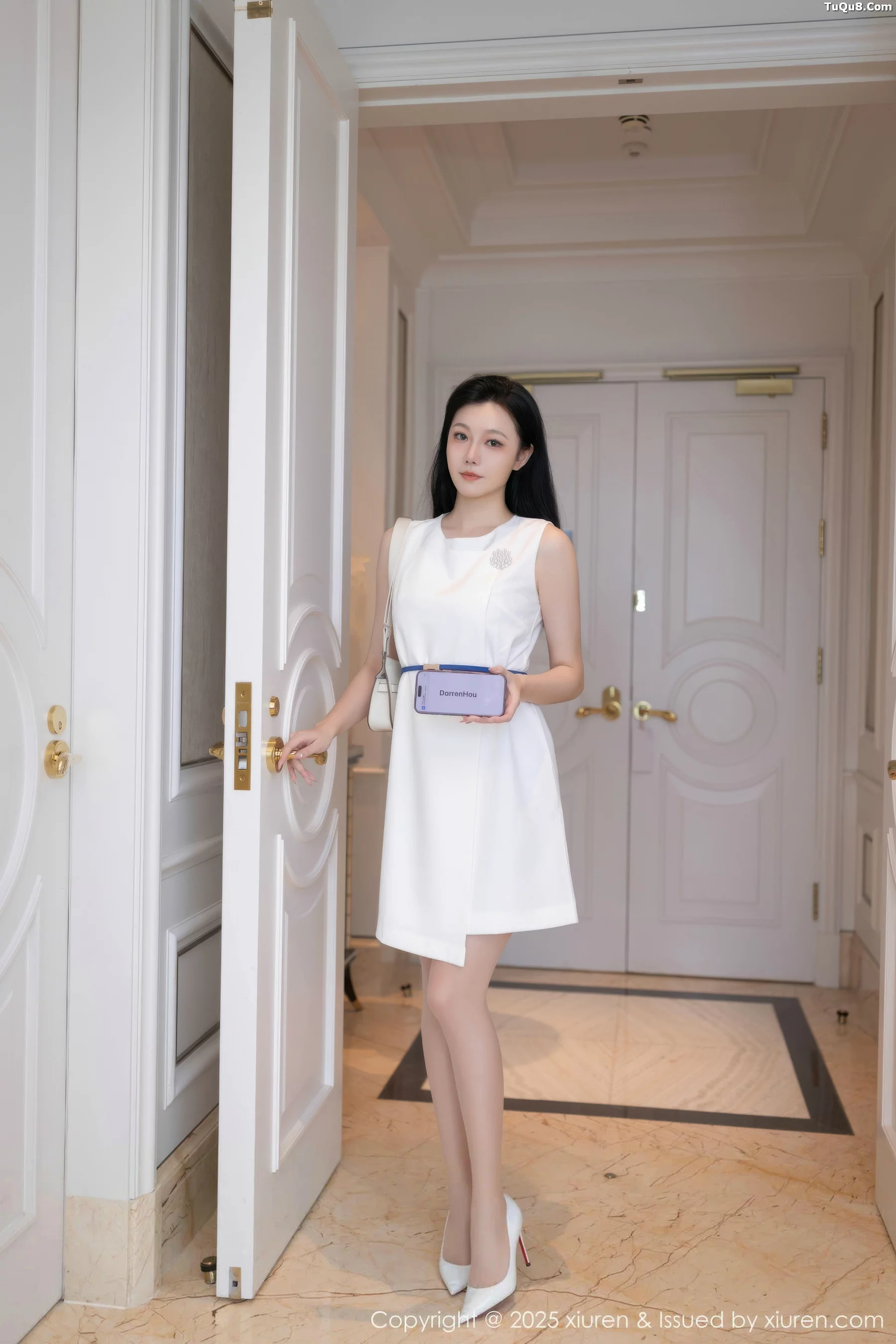 安然anran性感蓝灰色内衣配超薄肉丝秀曼妙身姿绝美写真 第 8 张