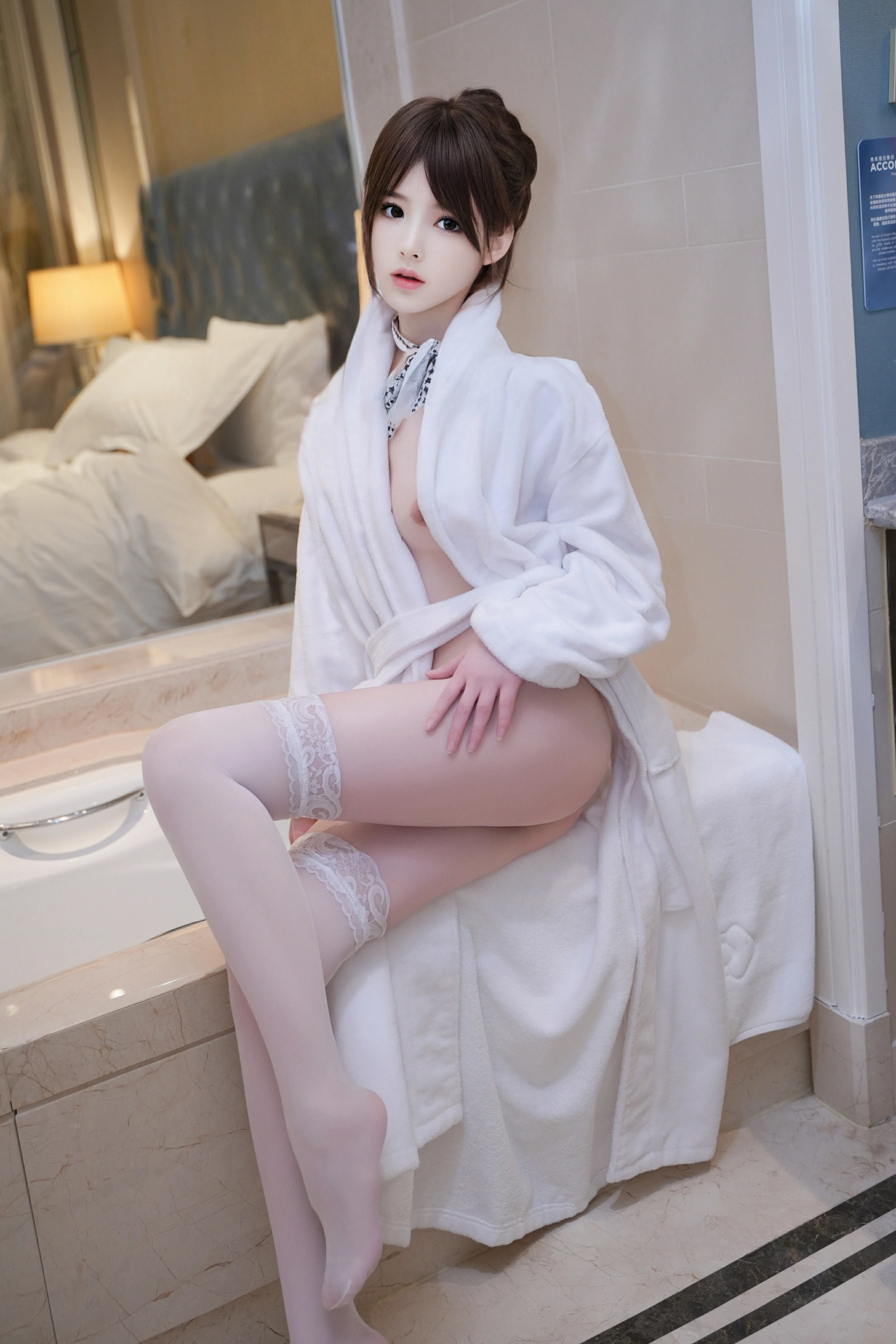 [秀人付费] 梦灵儿 诱人私拍福利 浴缸玫瑰 第 13 张