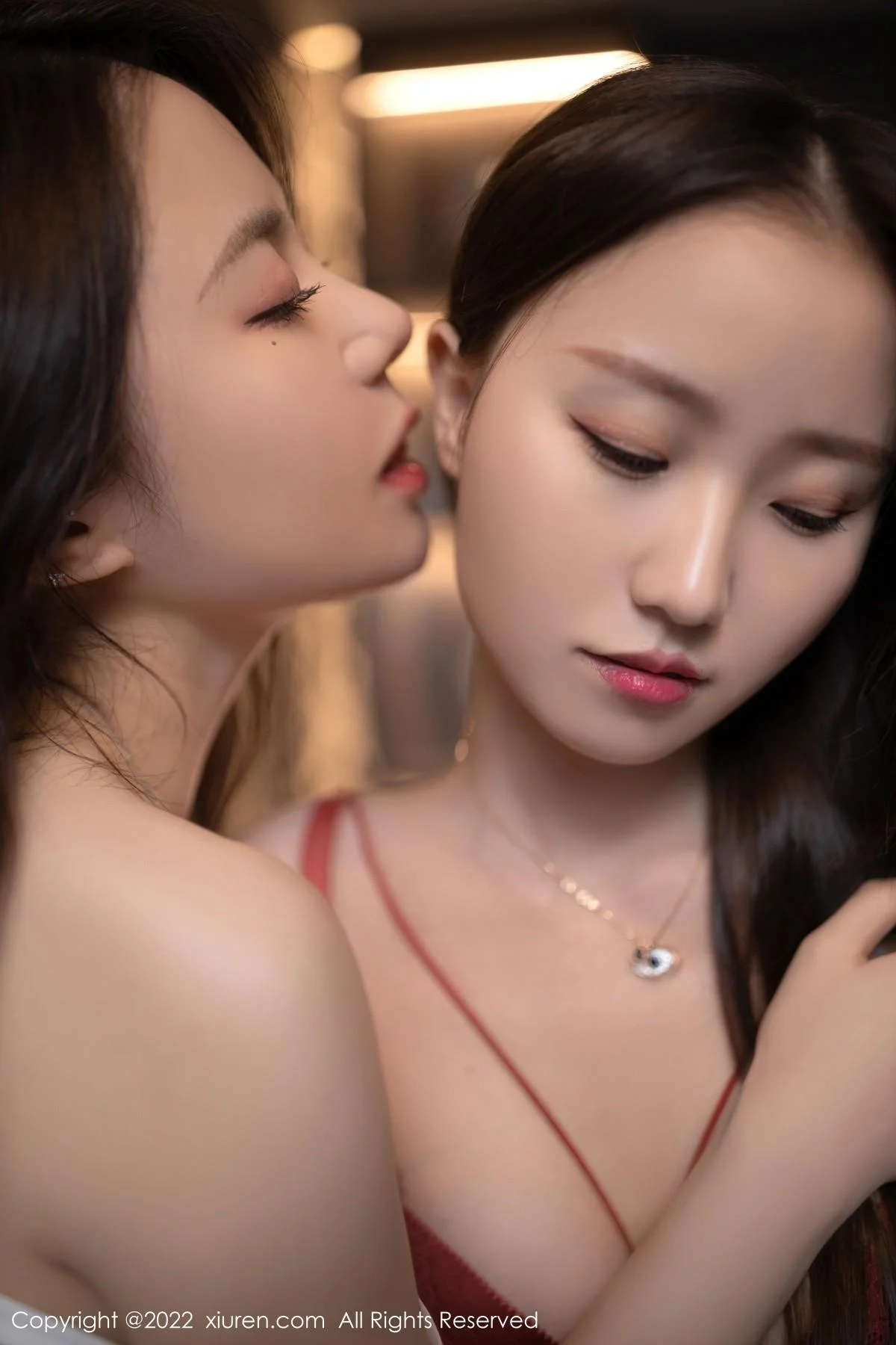 鱼子酱Fish私房床上淡绿上衣露性感白色内衣迷人绝美写真 第 74 张