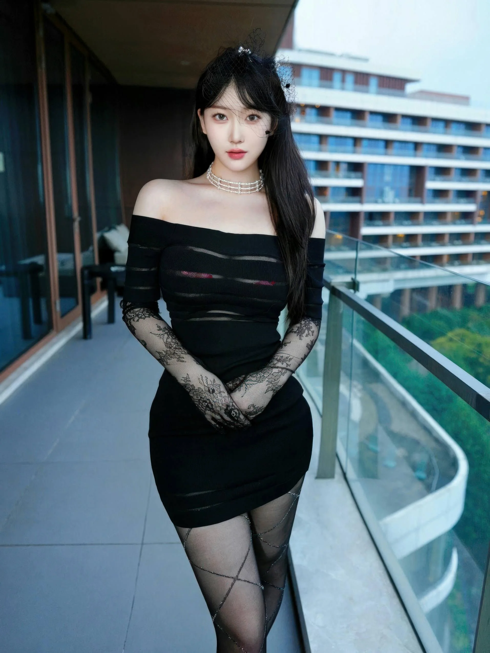 [秀人付费] 林昔予yorki 诱人私拍福利 未亡人 第 77 张