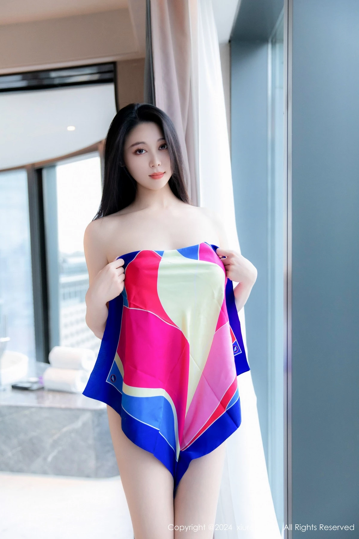 清妙性感空姐制服配超薄无内肉丝秀完美身材迷人美腿写真 第 68 张