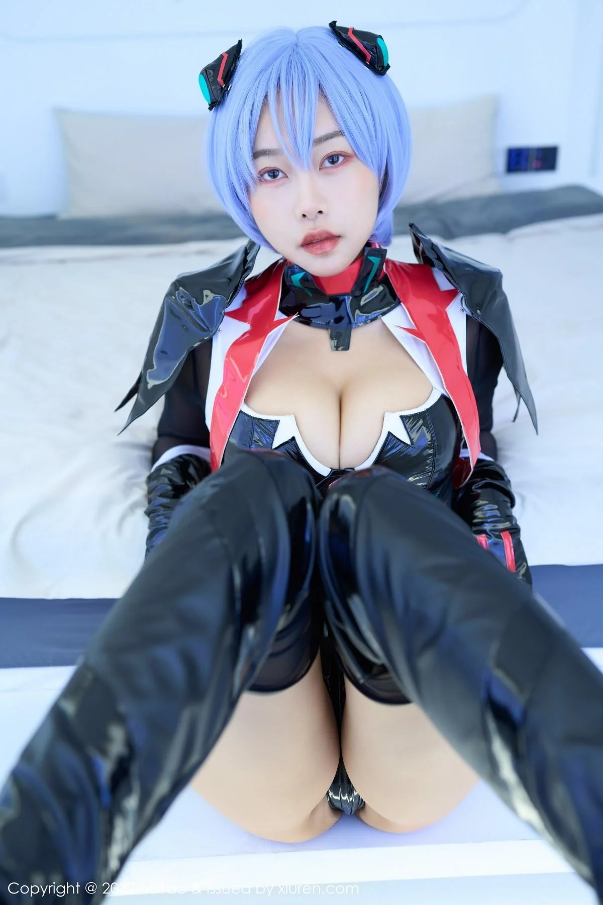 梦乃Mandy私房Cosplay主题低胸连体衣秀豪乳绝美写真 第 116 张