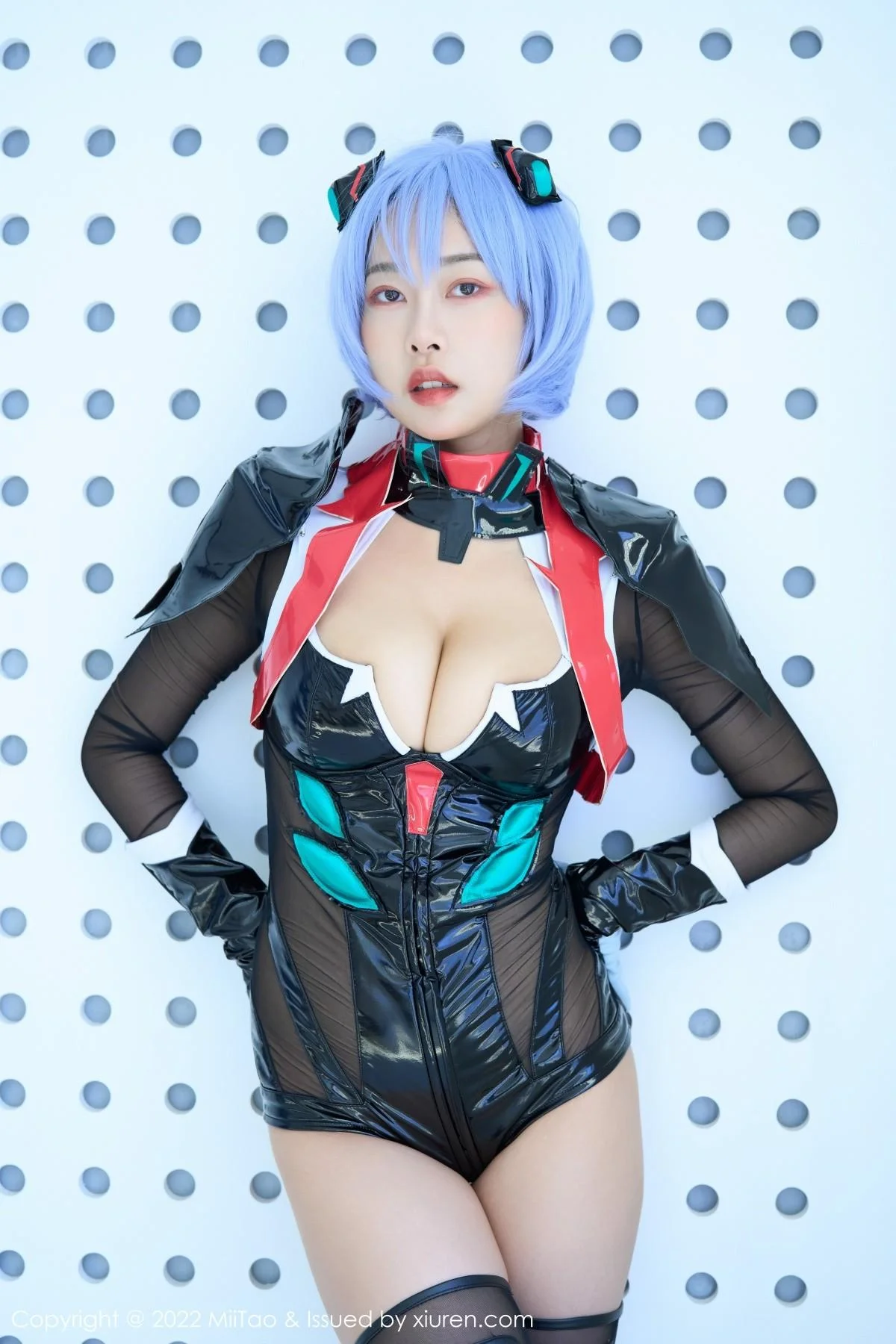 梦乃Mandy私房Cosplay主题低胸连体衣秀豪乳绝美写真 第 45 张